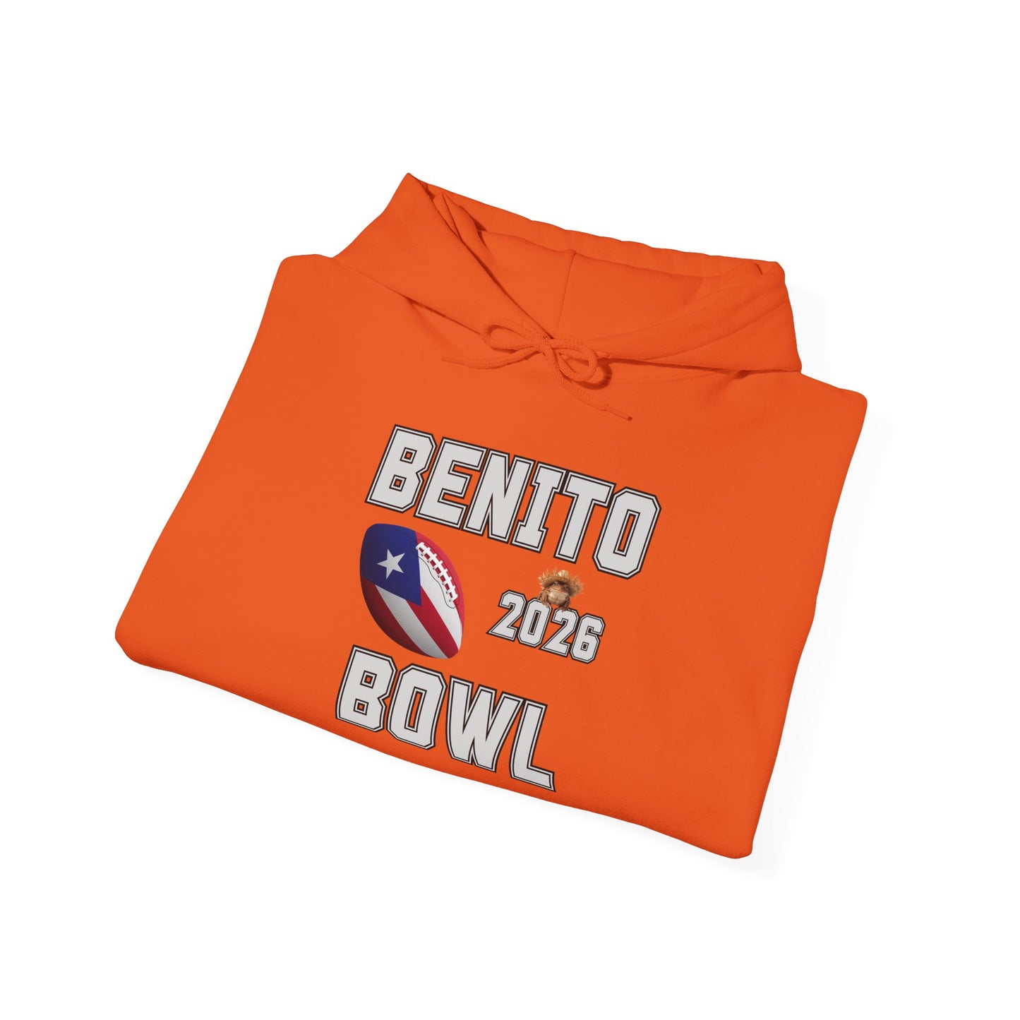 Benito Bowl Halftime Shirt 2026 Hoodie, Benito Bowl Hooded Sweatshirt, Football Fan Gift, Puerto Rico Heritage Hoodie, Boriqua Pride Gift