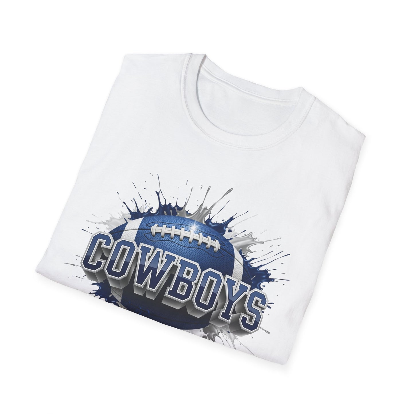 Dallas Football Unisex T-Shirt, Dallas Team Tee, Football Gift for Dallas Fans, Game Day Shirt, Sports Fan Apparel Football Tee