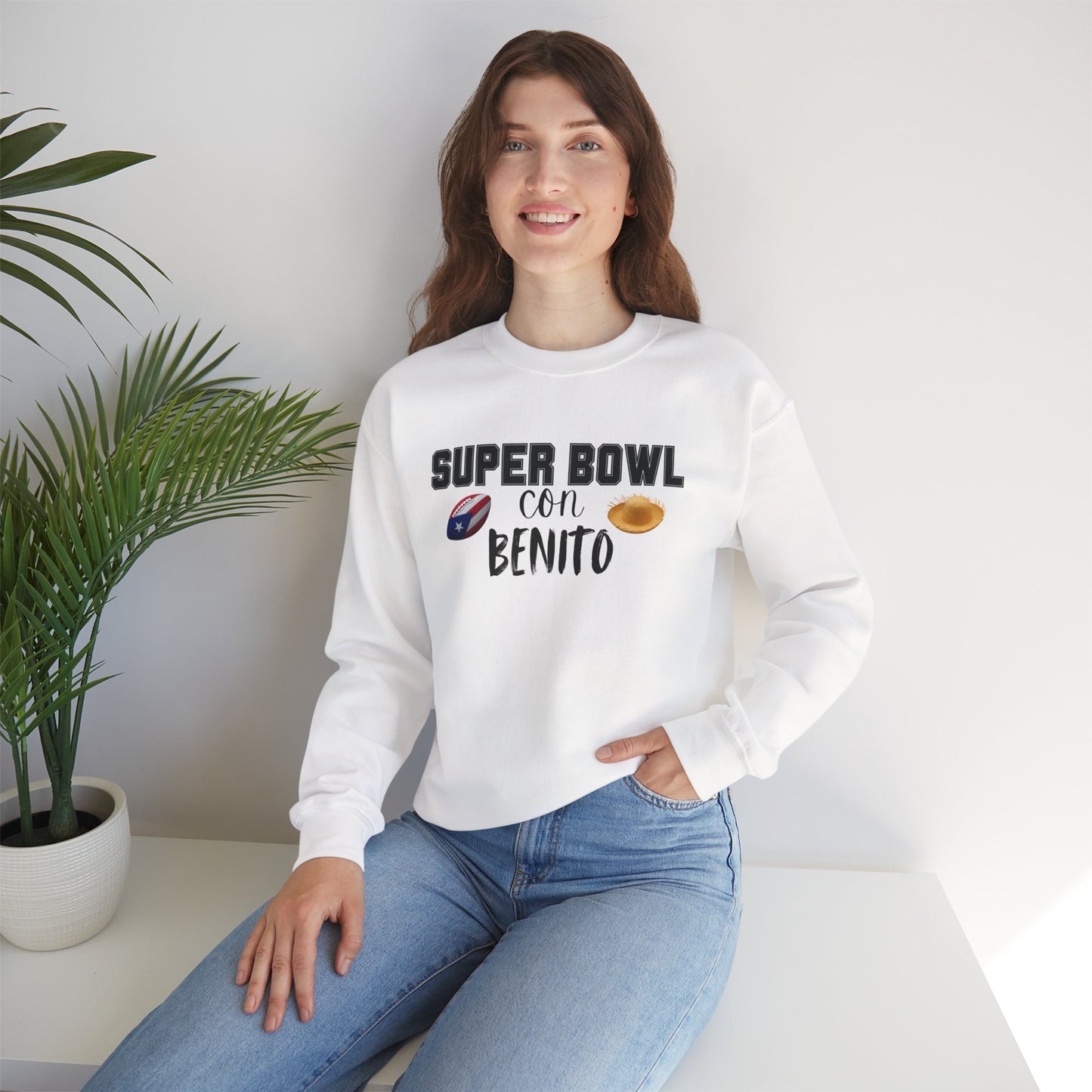 Benito Bowl Halftime 2026 Sweatshirt, Benito Bowl Shirt, Football Fan Gift, Puerto Rico Heritage Sweatshirt, Boriqua Pride Gift