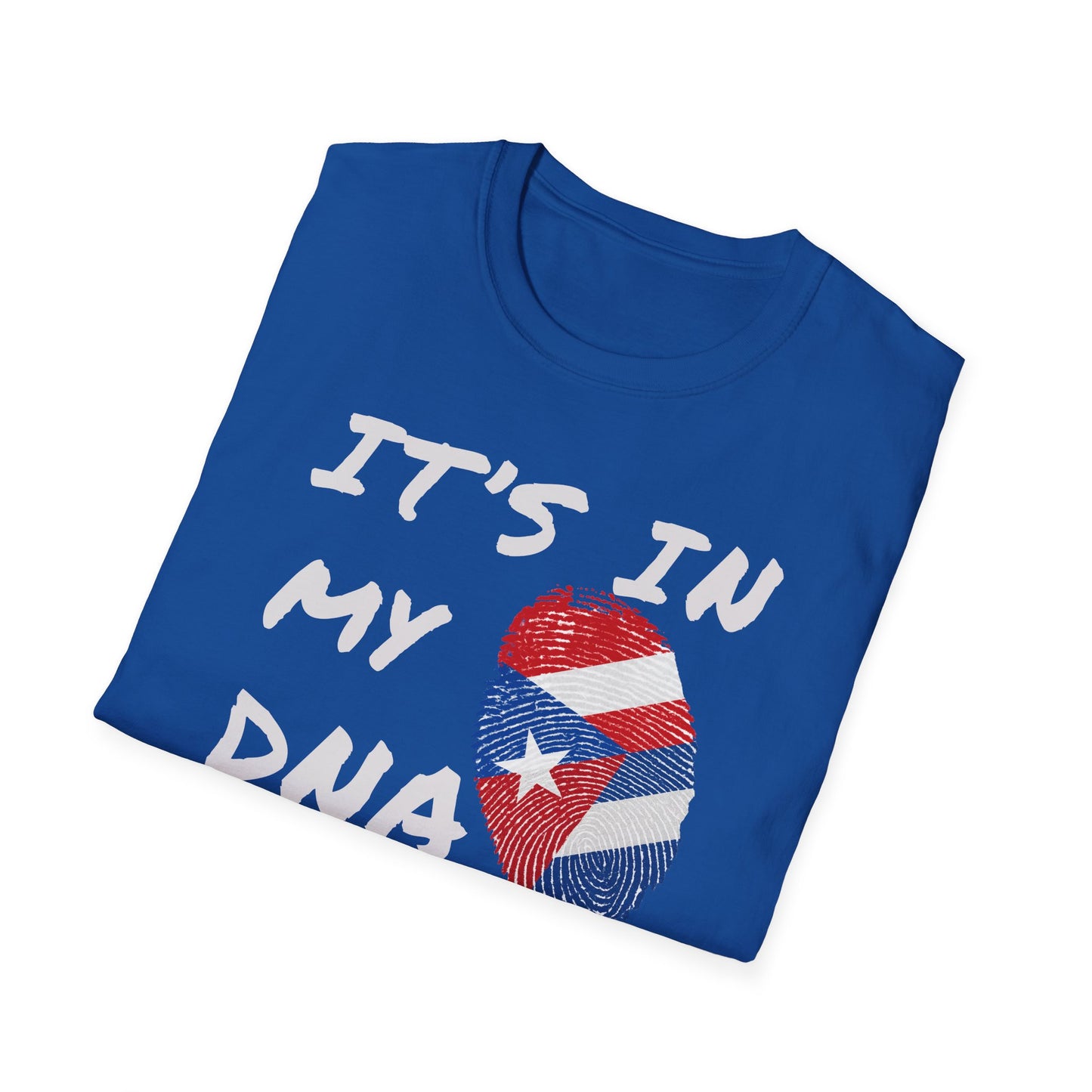 It's In My DNA Cuba-Rican Pride T-Shirt, Graphic Tee for Hispanic Heritage, Cuban - Puerto Rican Heritage, Cuba - Boriqua Pride Tee Gift