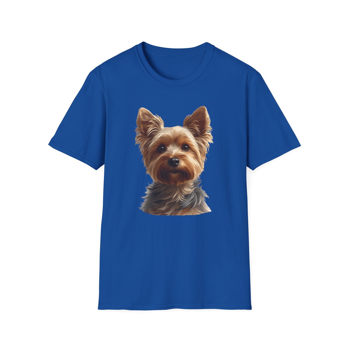 Yorkshire Terrier Dog Portrait Shirt – Yorkie Dog Lover Gift, Cute Dog Mom Tee, Dog Dad Shirt, Pet Breed Apparel