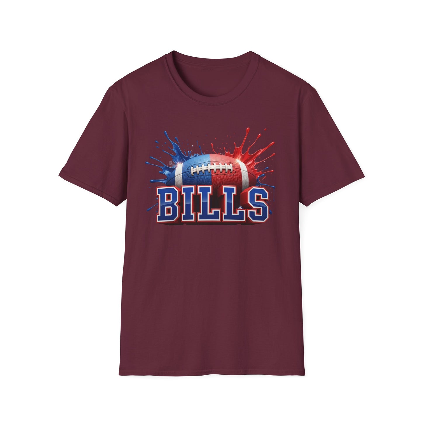 Buffalo Football Unisex T-Shirt, Buffalo Team Tee, Football Gift for Buffalo Fans, Game Day Shirt, Sports Fan Apparel Football Tee