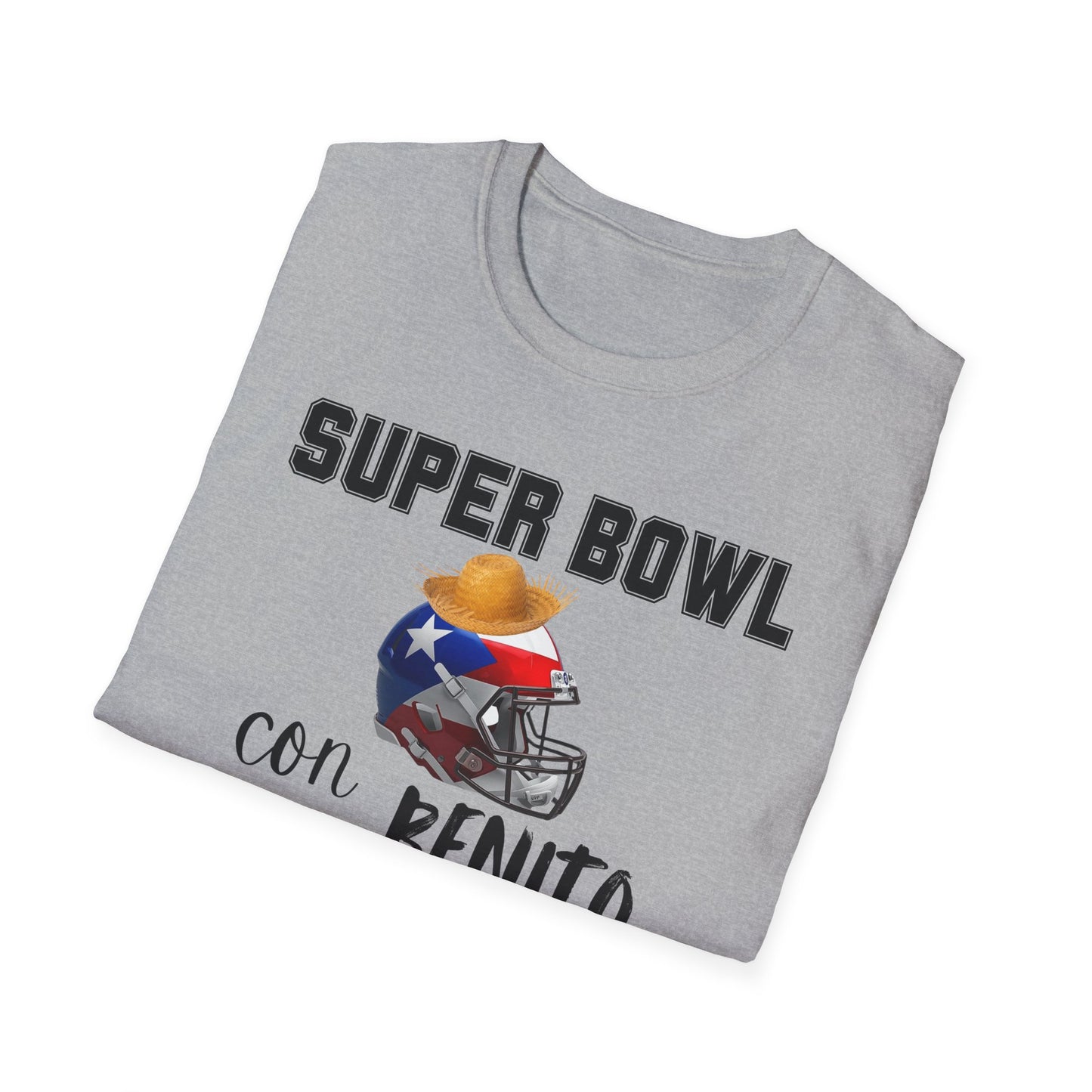 Benito Bowl Halftime Helmet Shirt 2026 T-Shirt, Benito Bowl Shirt, Football Fan Gift, Benito Tee, Puerto Rico Heritage Boriqua Pride Gift