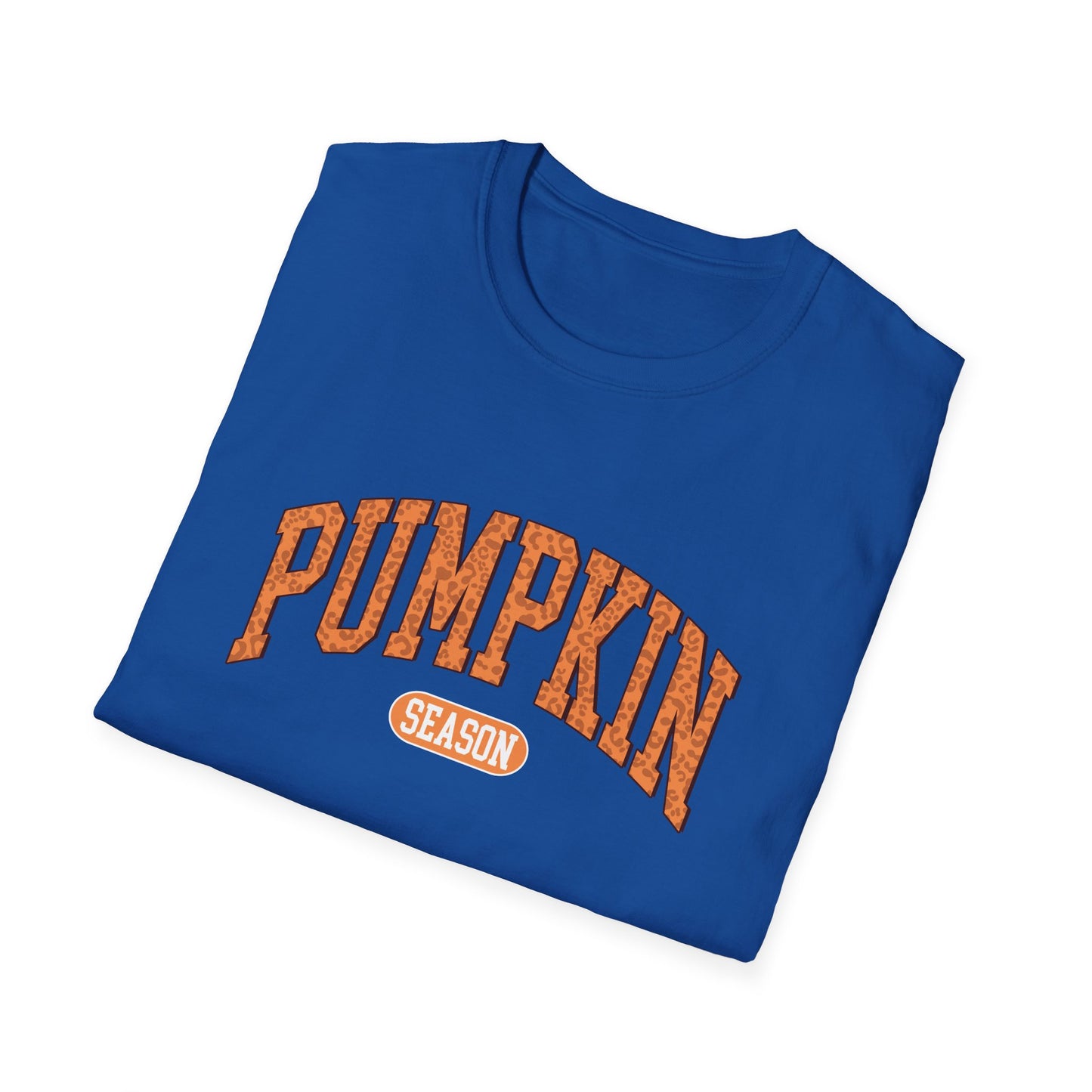 Pumpkin Season Fall T-Shirt - Cute Women's Autumn Tee, Thanksgiving Shirt, Pumpkin Thanksgiving Tee, Cozy Fall Tee for Her, Friendsgiving