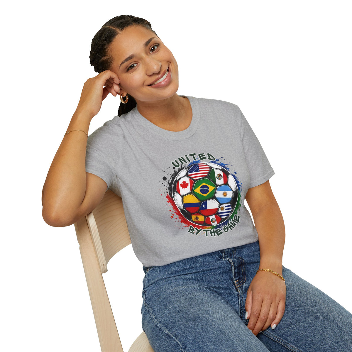 United by the Game Soccer Shirt, Global Football Fan Tee, International Soccer T-Shirt, Soccer Lover Gift