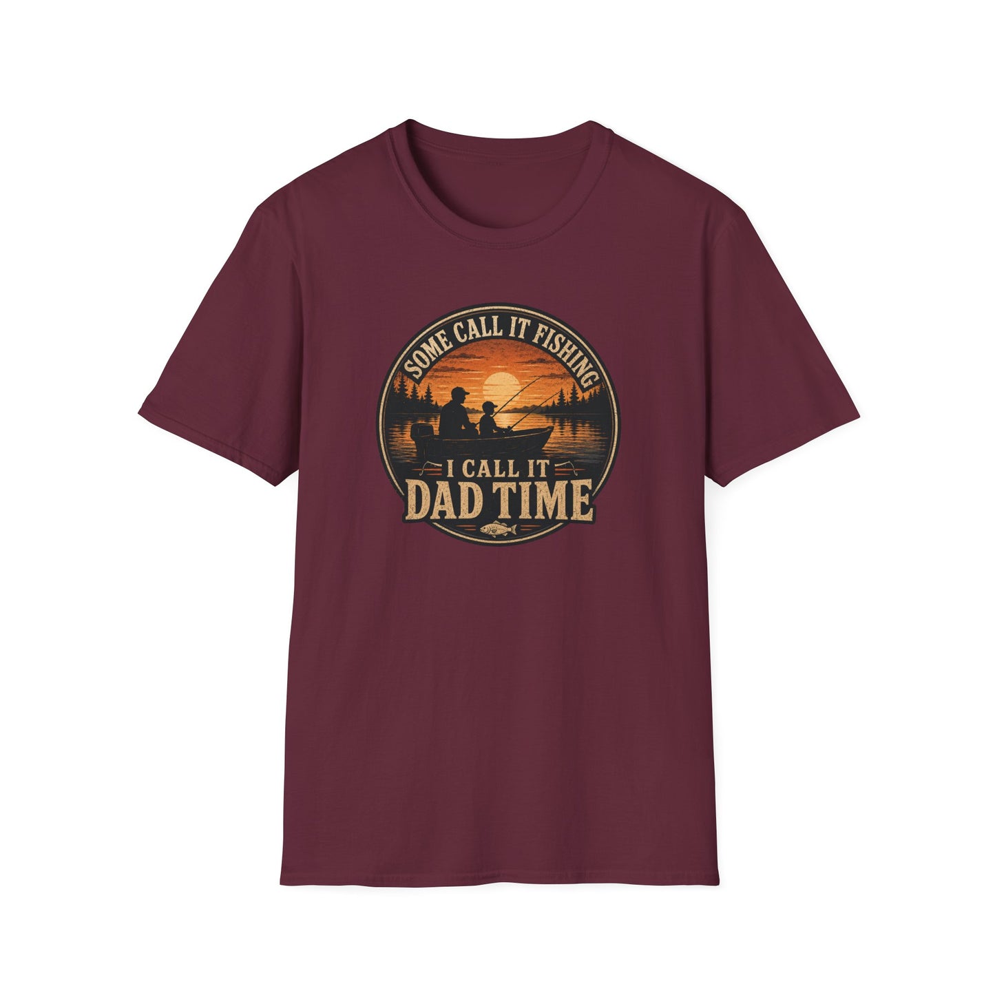 Fishing Dad Shirt, Some Call It Fishing I Call It Dad Time Tee, Fathers Day Fishing T-Shirt, Fisherman Gift for Dad