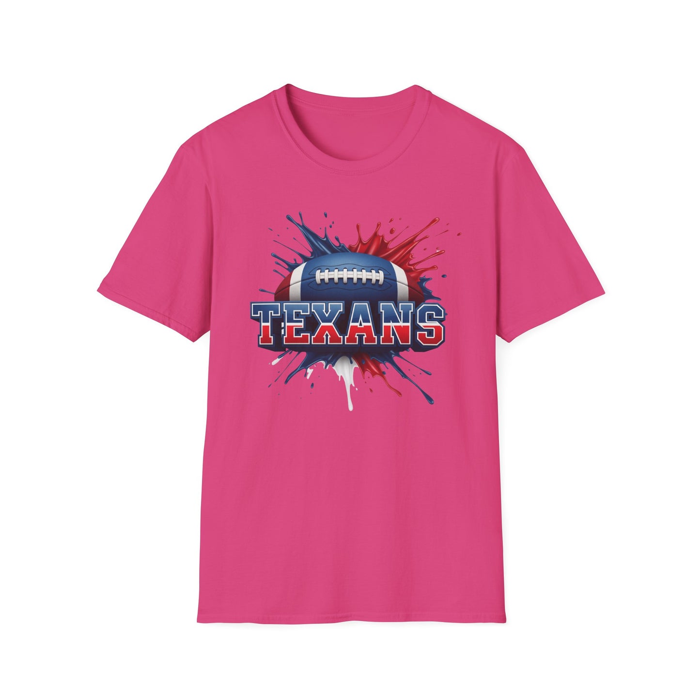 Houston Football Unisex T-Shirt, Houston Team Tee, Football Gift for Houston Fans, Game Day Shirt, Sports Fan Apparel, Football Tee