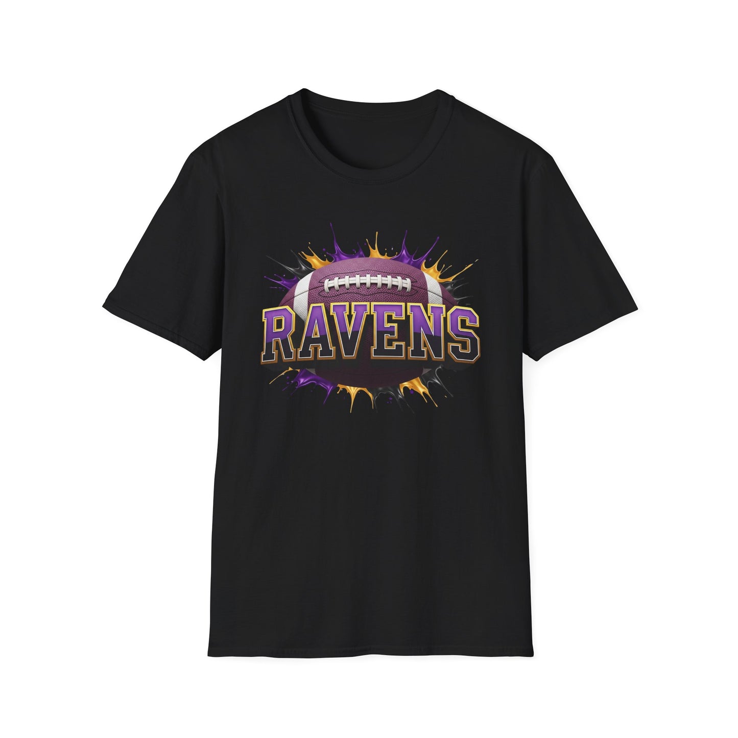 Baltimore Football Unisex T-Shirt, Baltimore Team Tee, Football Gift for Baltimore Fans, Game Day Shirt, Sports Fan Apparel Football Tee