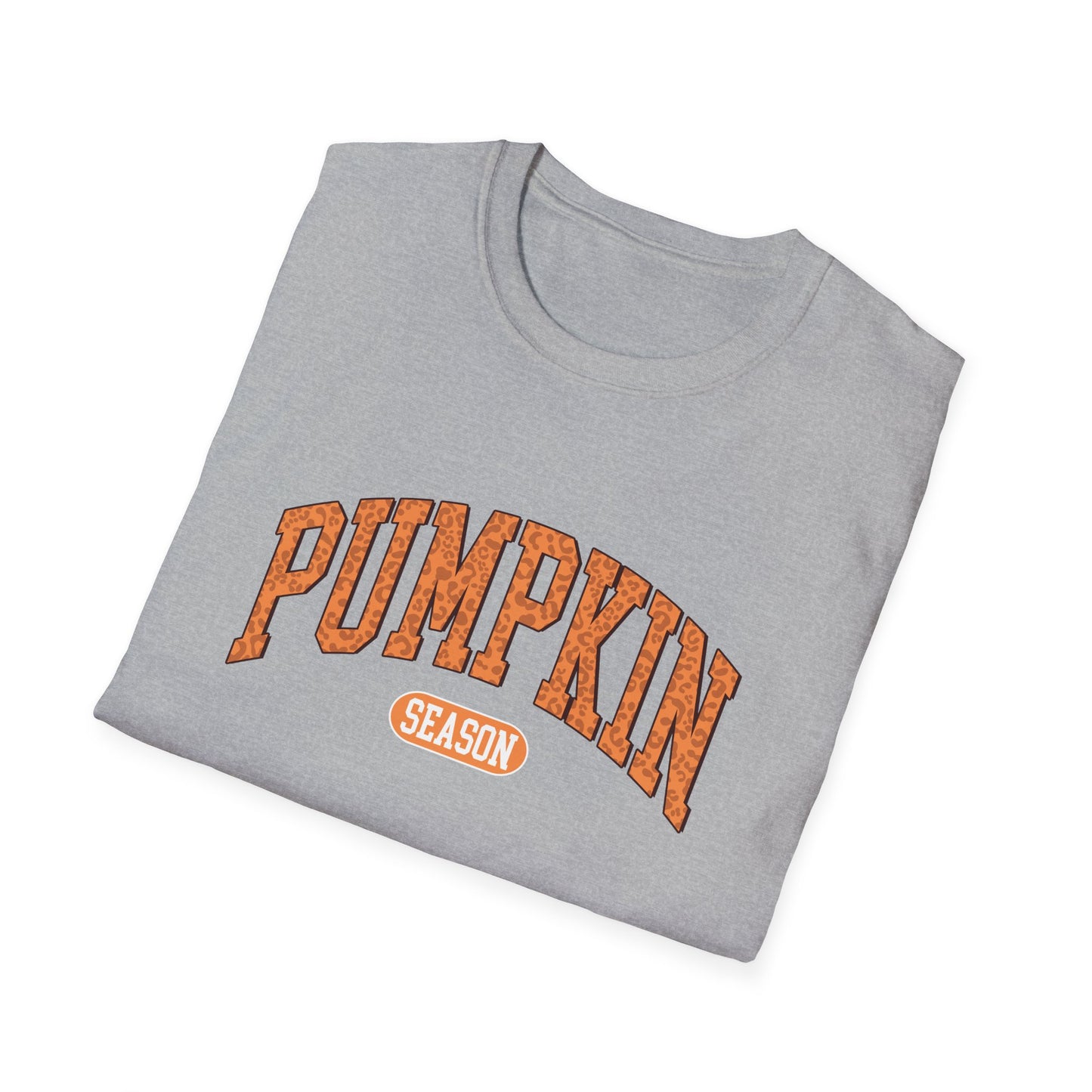 Pumpkin Season Fall T-Shirt - Cute Women's Autumn Tee, Thanksgiving Shirt, Pumpkin Thanksgiving Tee, Cozy Fall Tee for Her, Friendsgiving
