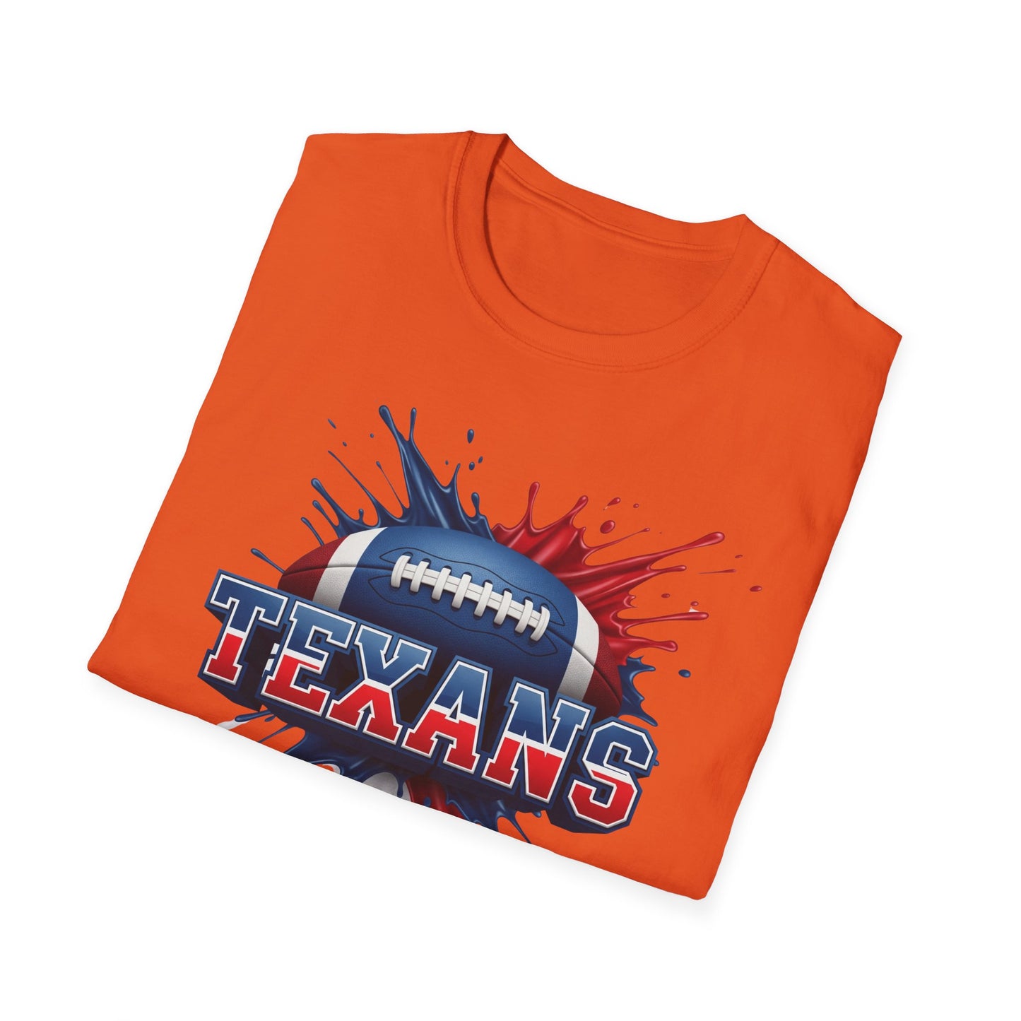 Houston Football Unisex T-Shirt, Houston Team Tee, Football Gift for Houston Fans, Game Day Shirt, Sports Fan Apparel, Football Tee