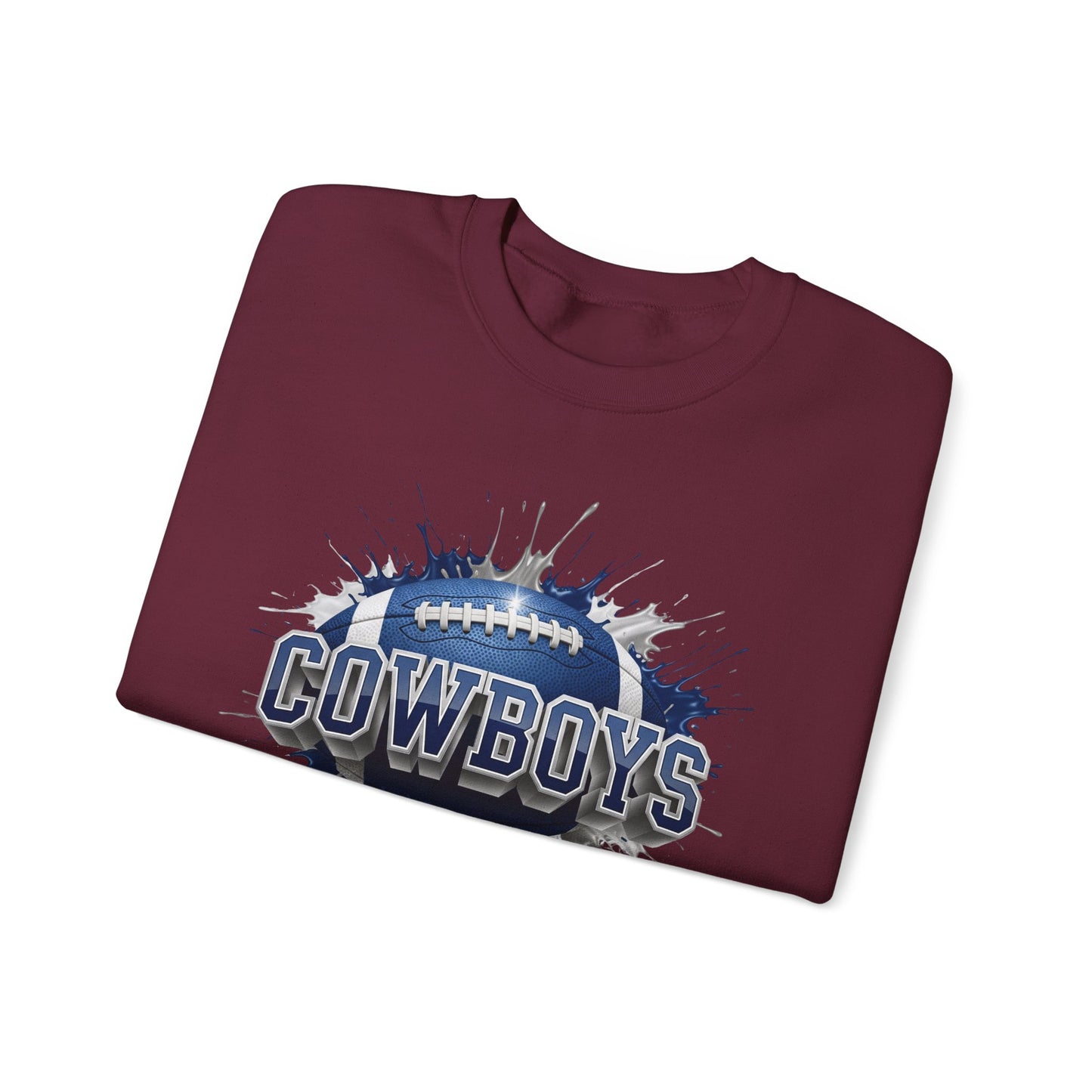 Dallas Football Sweatshirt, Dallas Team Sweatshirt, Football Gift for Dallas Fans, Game Day Sports Fan Football Apparel