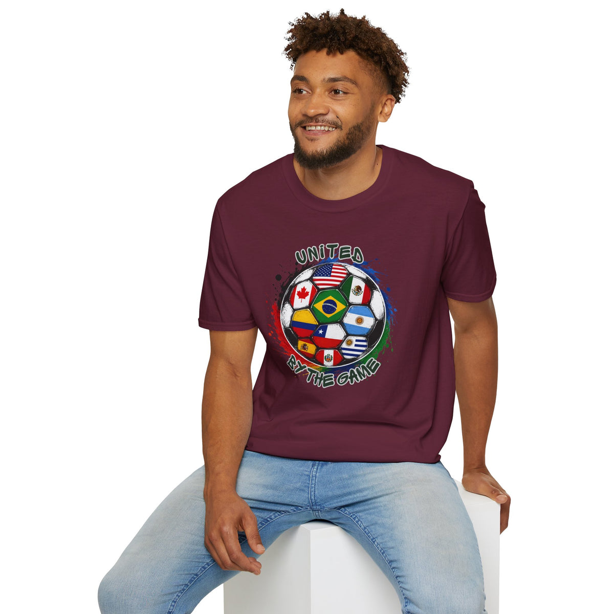 United by the Game Soccer Shirt, Global Football Fan Tee, International Soccer T-Shirt, Soccer Lover Gift