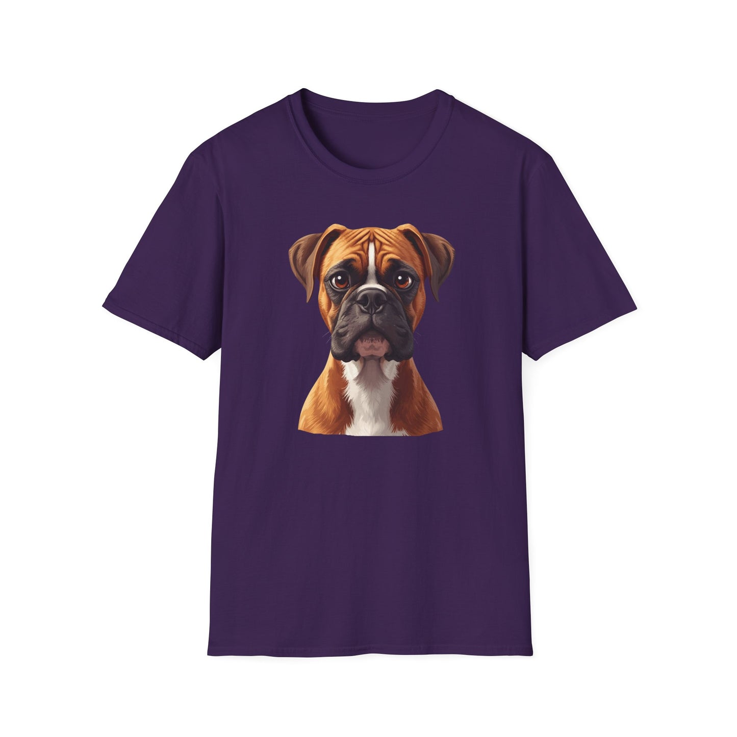 Boxer Dog Portrait Shirt – Boxer Dog Lover Gift, Cute Dog Mom Tee, Dog Dad Shirt, Pet Breed Apparel