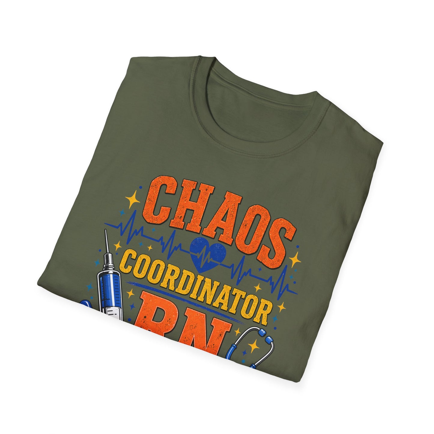 Chaos Coordinator RN Shirt – Funny Nurse Shirt – Nurse Life Tee – Medical Humor Gift for Nurses, RN LPN CNA Nursing Shirt
