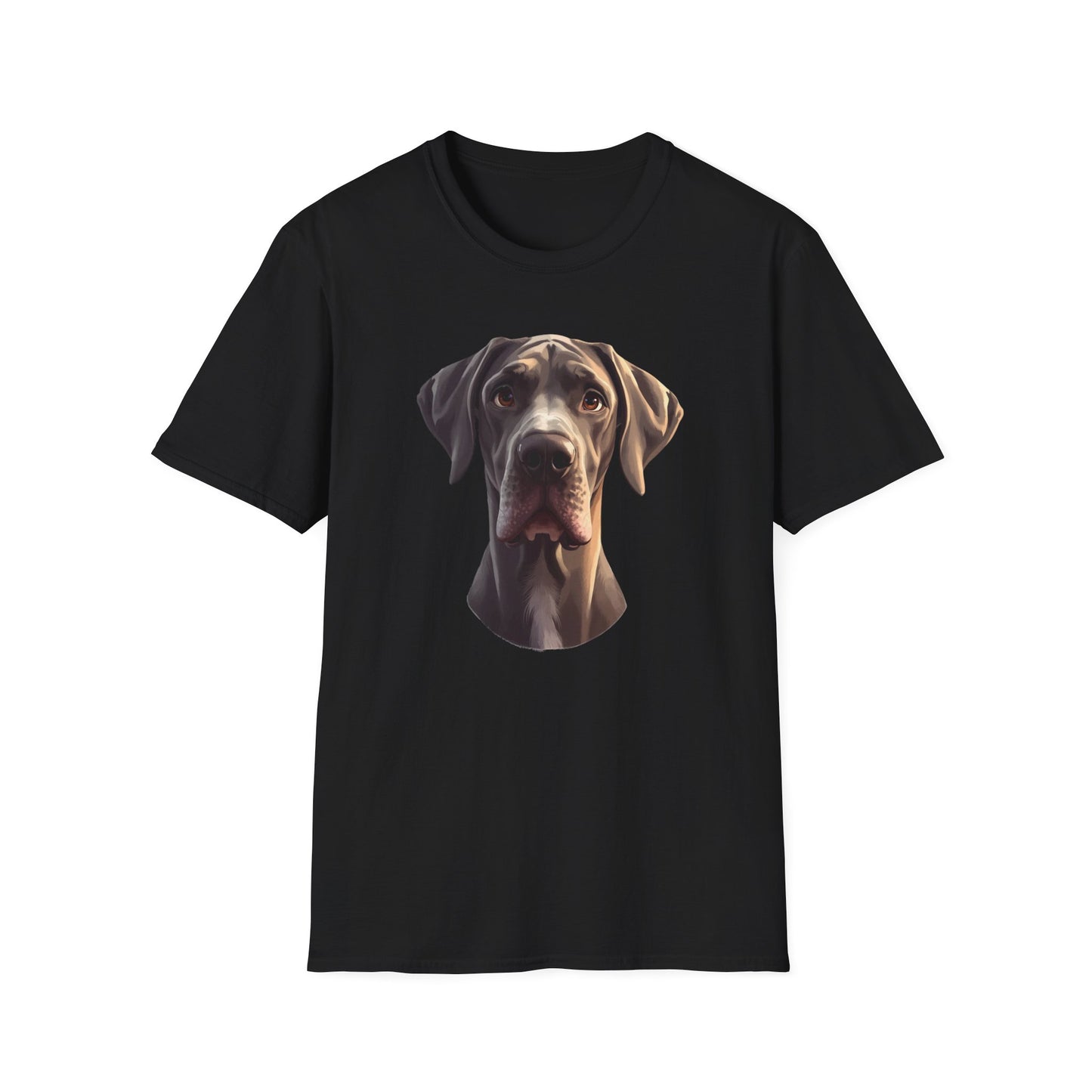 Great Dane Dog Portrait Shirt – Great Dane Dog Lover Gift, Cute Dog Mom Tee, Dog Dad Shirt, Pet Breed Apparel