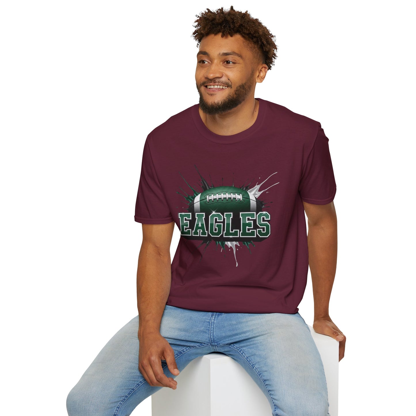 Philadelphia Football Unisex T-Shirt, Philadelphia Team Tee, Football Gift for Philadelphia Fans, Game Day Shirt, Sports Fan Football