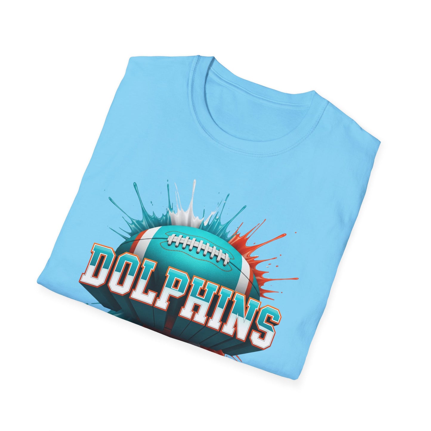 Miami Football Unisex T-Shirt, Miami Team Tee, Football Gift for Miami Fans, Game Day Shirt, Sports Fan Apparel, Football Tee