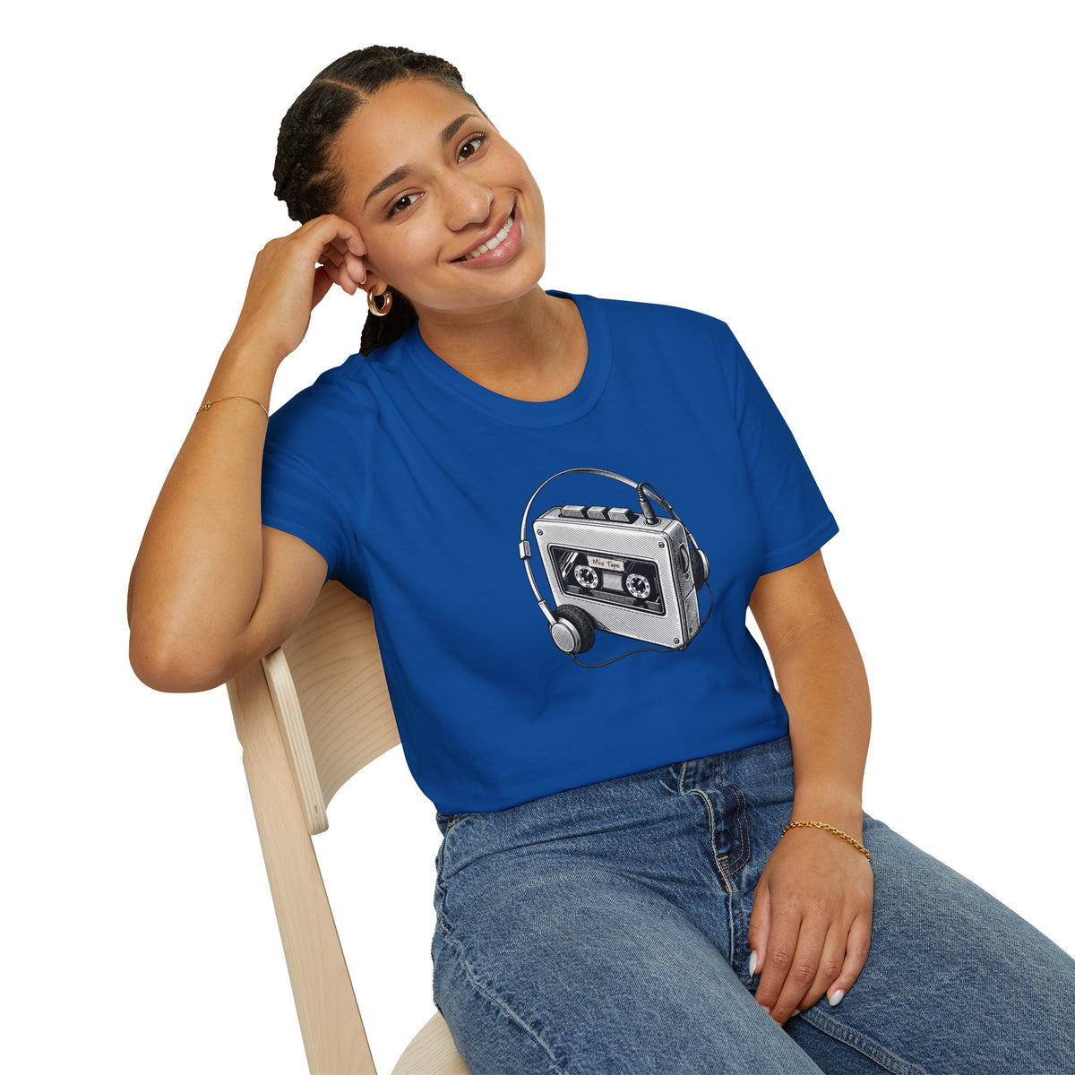 Cassette Tape Shirt, Retro Cassette Player T-Shirt, Mixtape Tee, Vintage Audio Shirt, Music Lover Gift