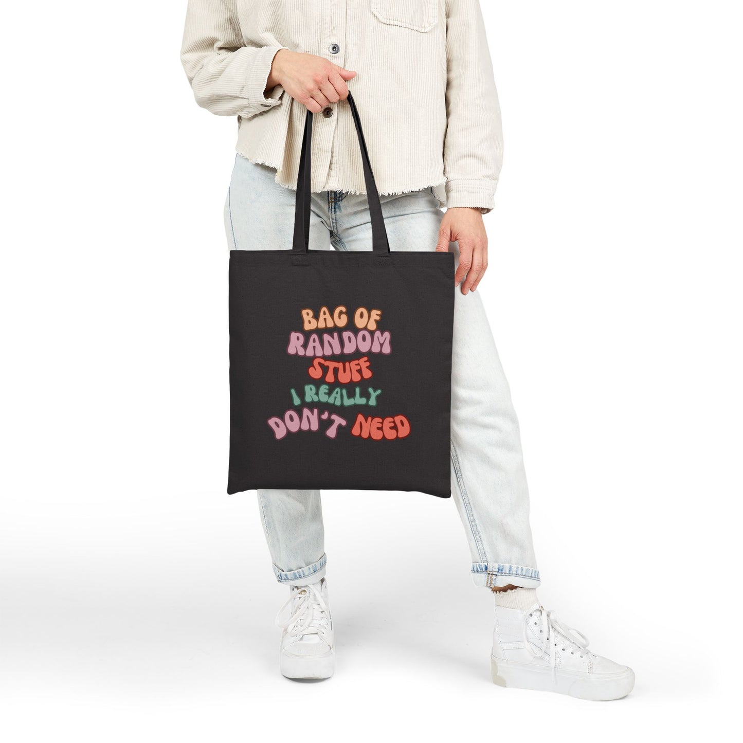 Bag of Random Things I really Don't Need Tote Bag, Funny Gifts for shoppers, Shopping Tote, Mother's Day Gift, Mom gift, Funny tote bag