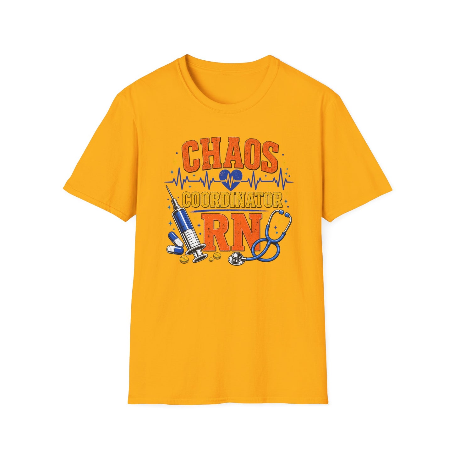 Chaos Coordinator RN Shirt – Funny Nurse Shirt – Nurse Life Tee – Medical Humor Gift for Nurses, RN LPN CNA Nursing Shirt
