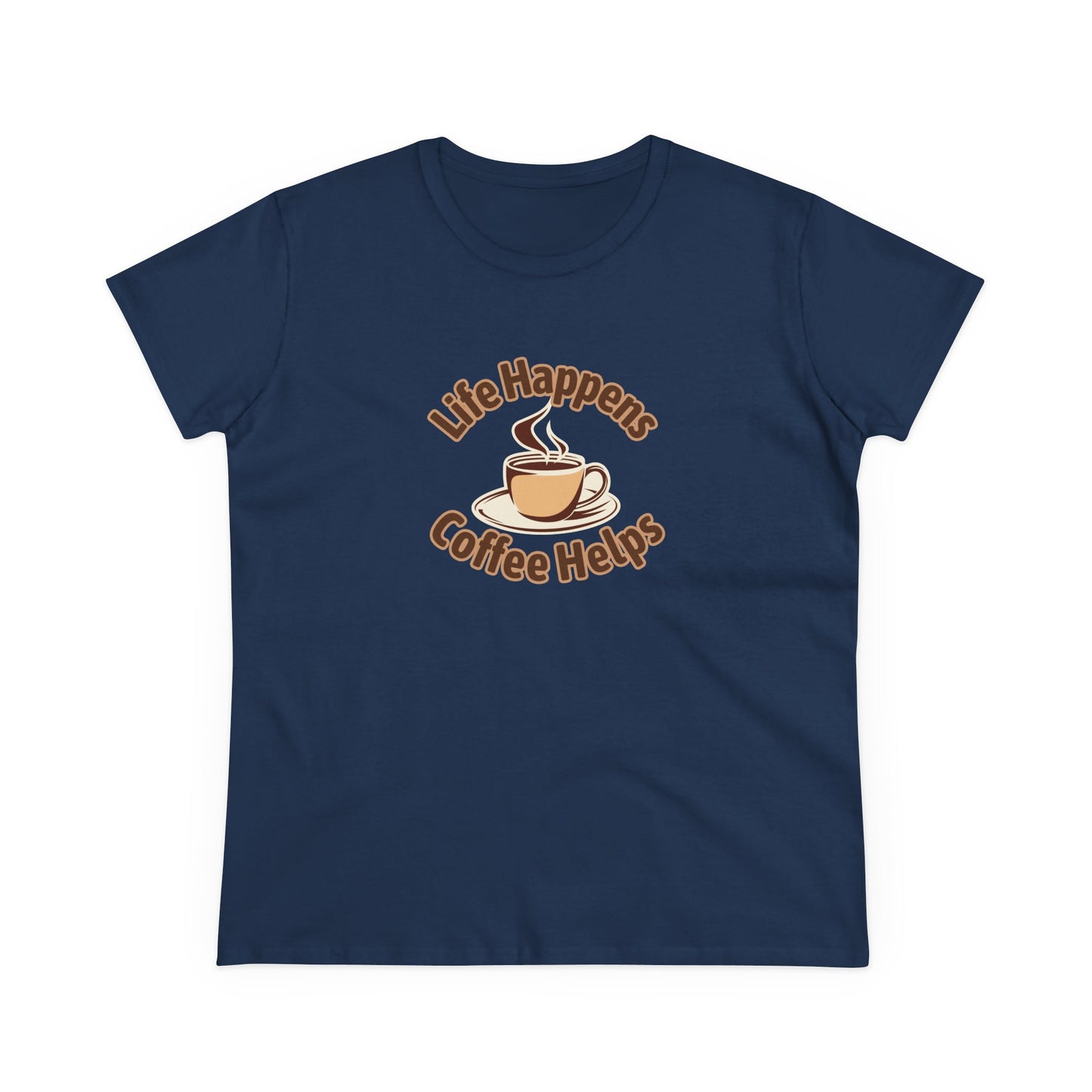 Life Happens Coffee Helps Shirt, Funny Coffee Shirt, Mother's Day Gift, Coffee Lover Gift, Mom Gift, Coffee Drinker Gift, Mother Gift