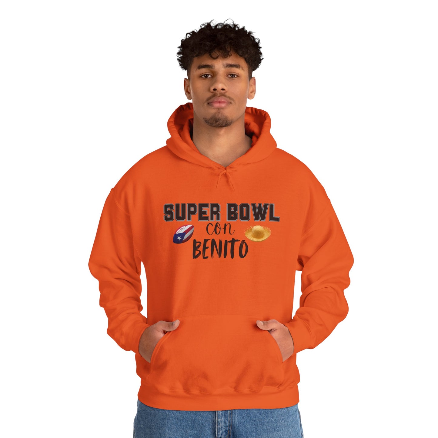 Benito Bowl Halftime Shirt 2026 Hoodie, Benito Bowl Hooded Sweatshirt, Football Fan Gift, Puerto Rico Heritage Hoodie, Boriqua Pride Gift