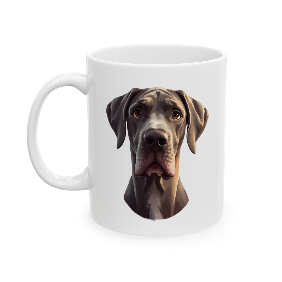 Great Dane Coffee Mug, Large Dog Mug, Dog Lover Mug, Pet Parent Gift, Great Dane Mom Dad Cup 11oz or 15oz, Dog Lover Gift