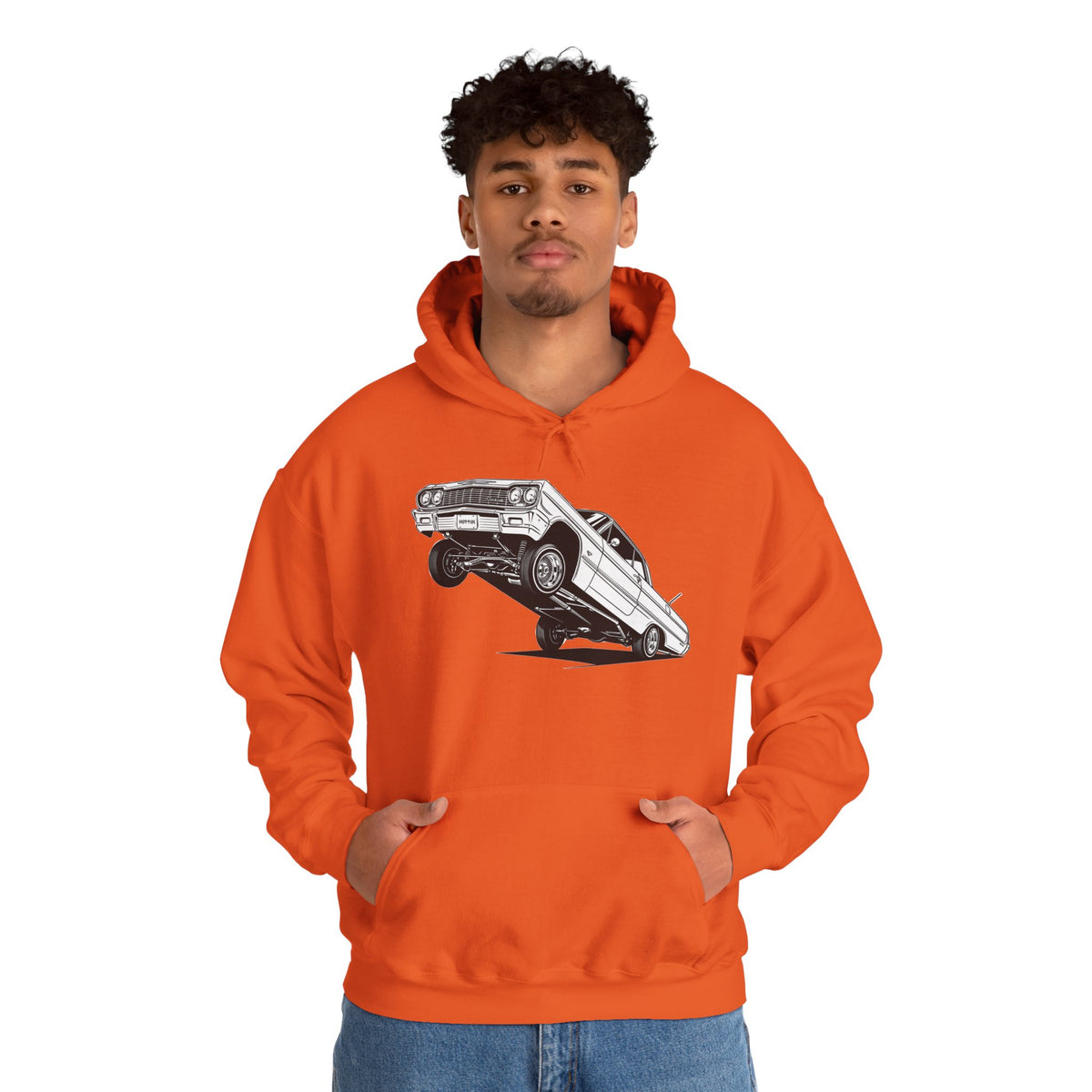 Classic Car Hoodie, Lowrider Car Hoodie, Vintage Auto Hoodie, Car Enthusiast Sweatshirt, Unisex Automotive Hoodie