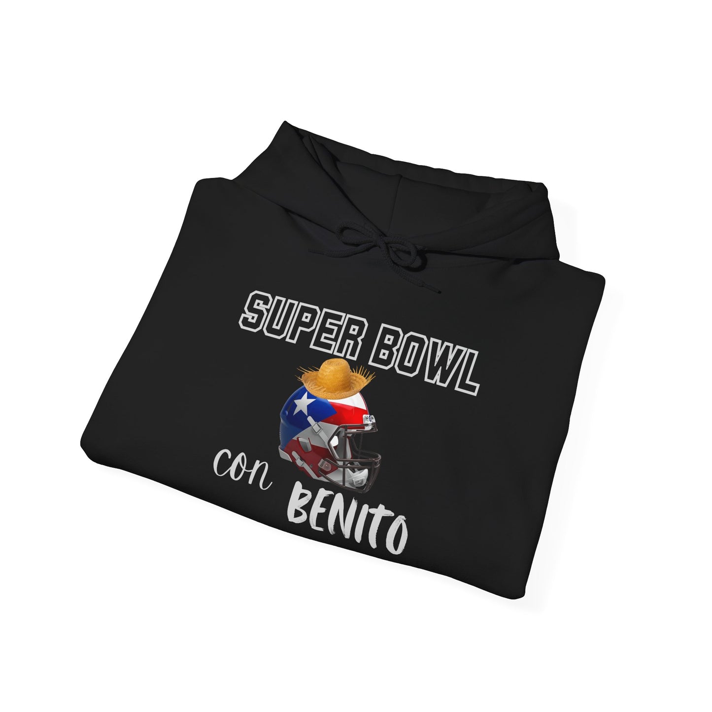 Benito Bowl Halftime Shirt 2026 Hoodie, Benito Bowl Hooded Sweatshirt, Football Fan Gift, Puerto Rico Heritage Hoodie, Boriqua Pride Gift