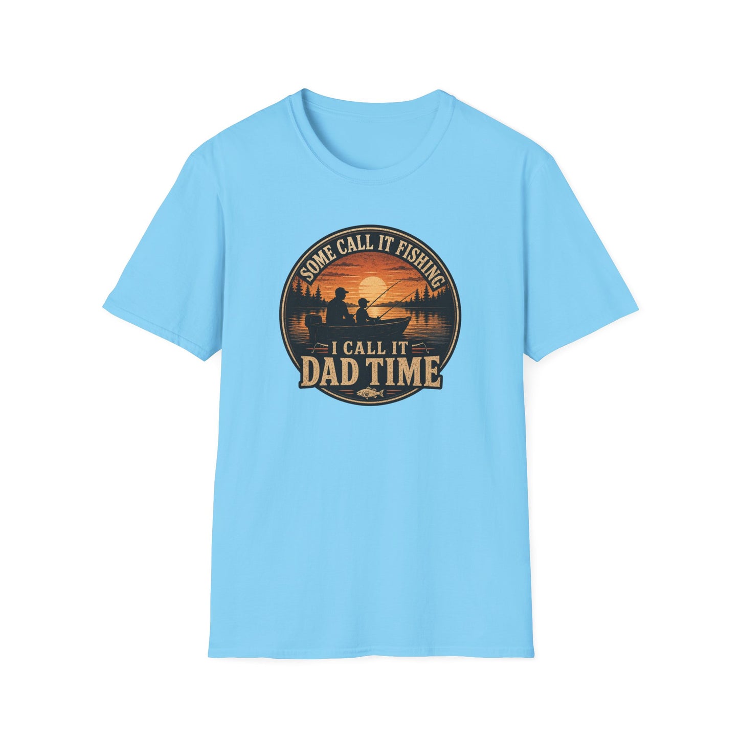 Fishing Dad Shirt, Some Call It Fishing I Call It Dad Time Tee, Fathers Day Fishing T-Shirt, Fisherman Gift for Dad