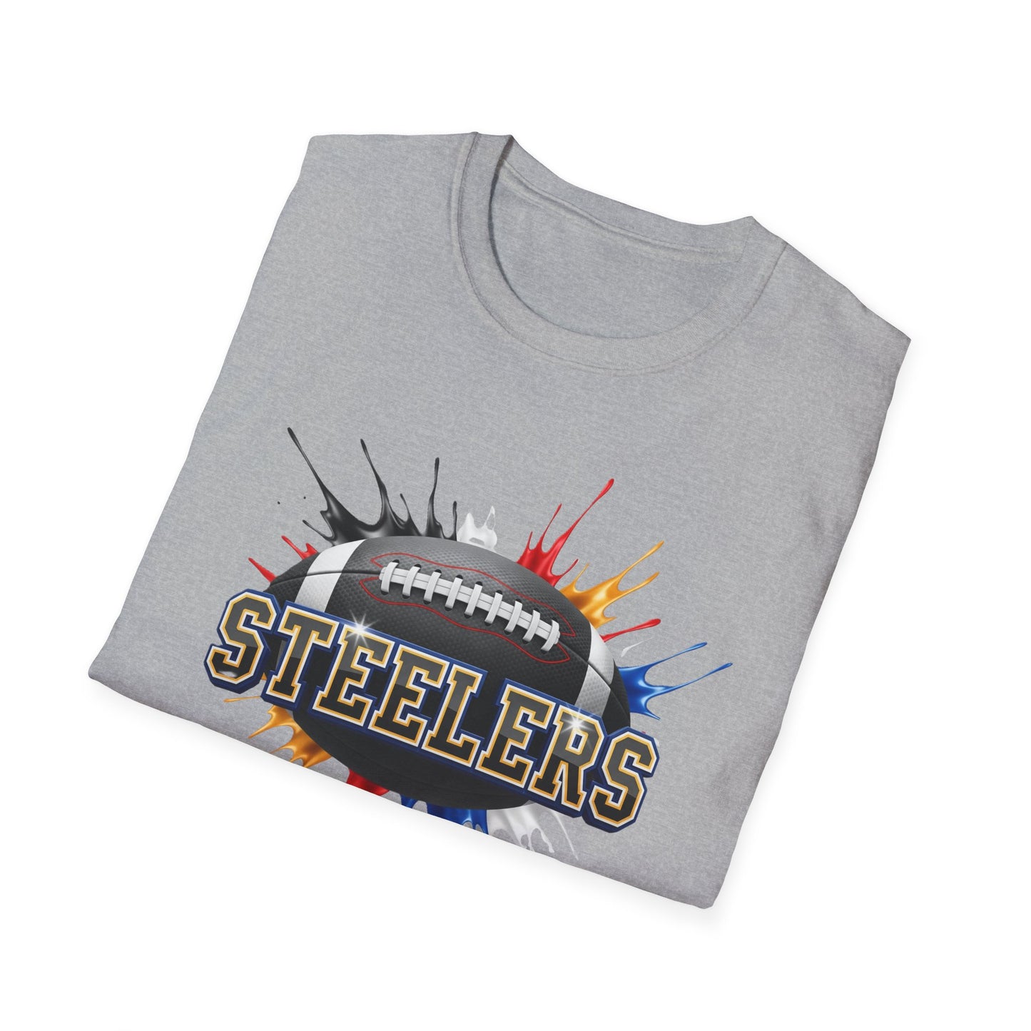 Pittsburgh Football Unisex T-Shirt, Pittsburgh Team Tee, Football Gift for Pittsburgh Fans, Game Day Shirt, Sports Fan Football Apparel