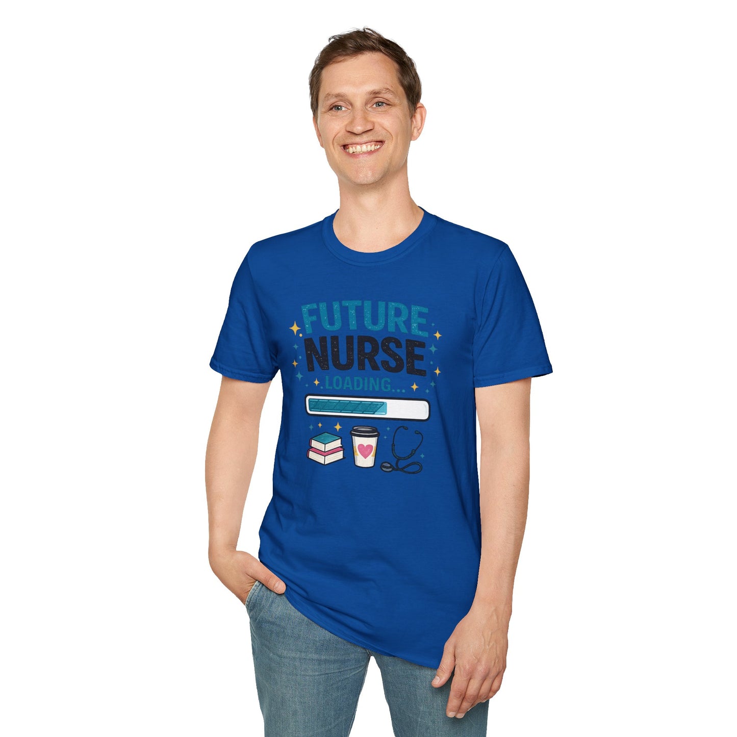 Future Nurse Loading Shirt – Funny Nursing Student T-Shirt, RN School Gift, Nursing School Graduation Tee, Nurse Student Gift Idea