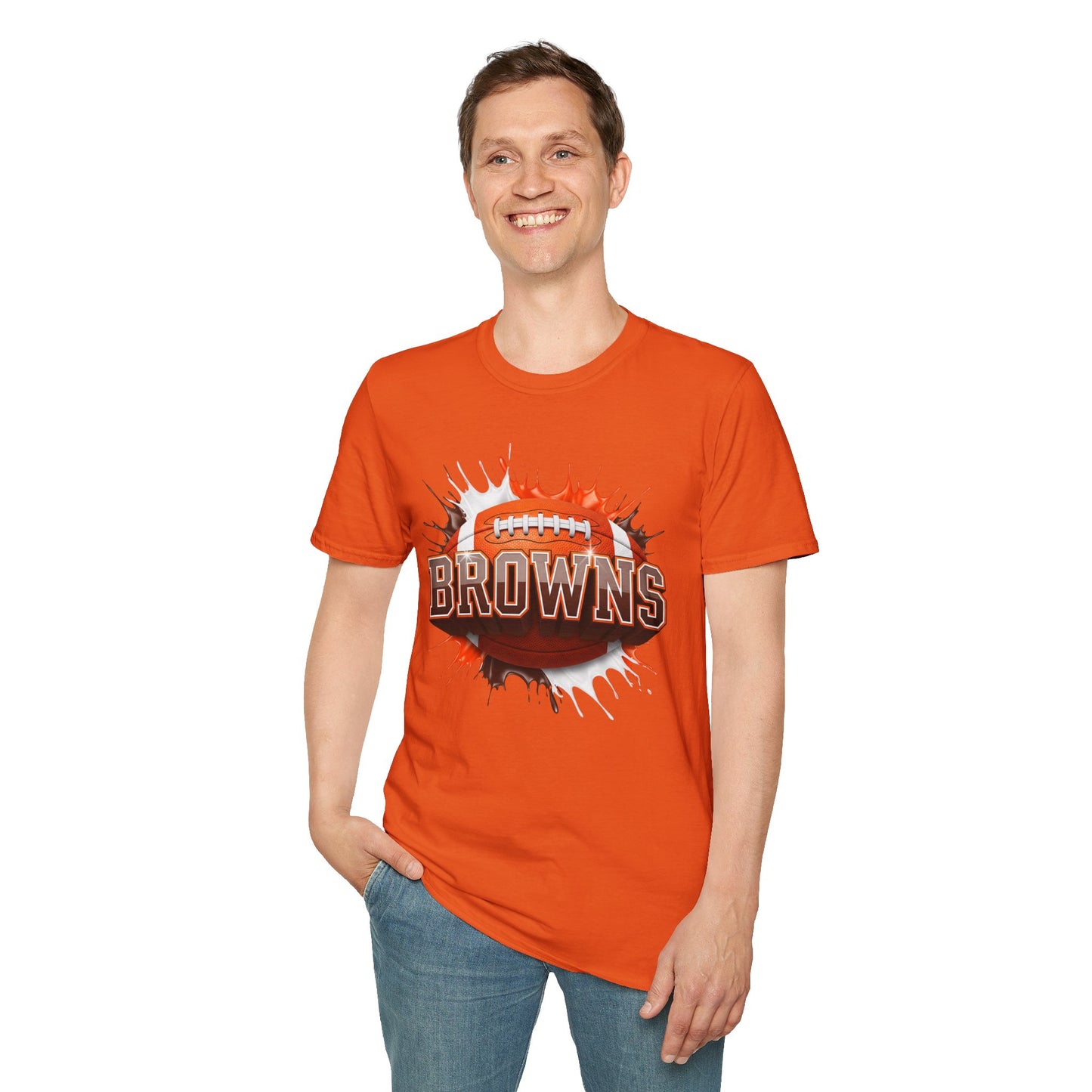 Cleveland Football Unisex T-Shirt, Cleveland Team Tee, Football Gift for Cleveland Fans, Game Day Shirt, Sports Fan Apparel, Football Tee