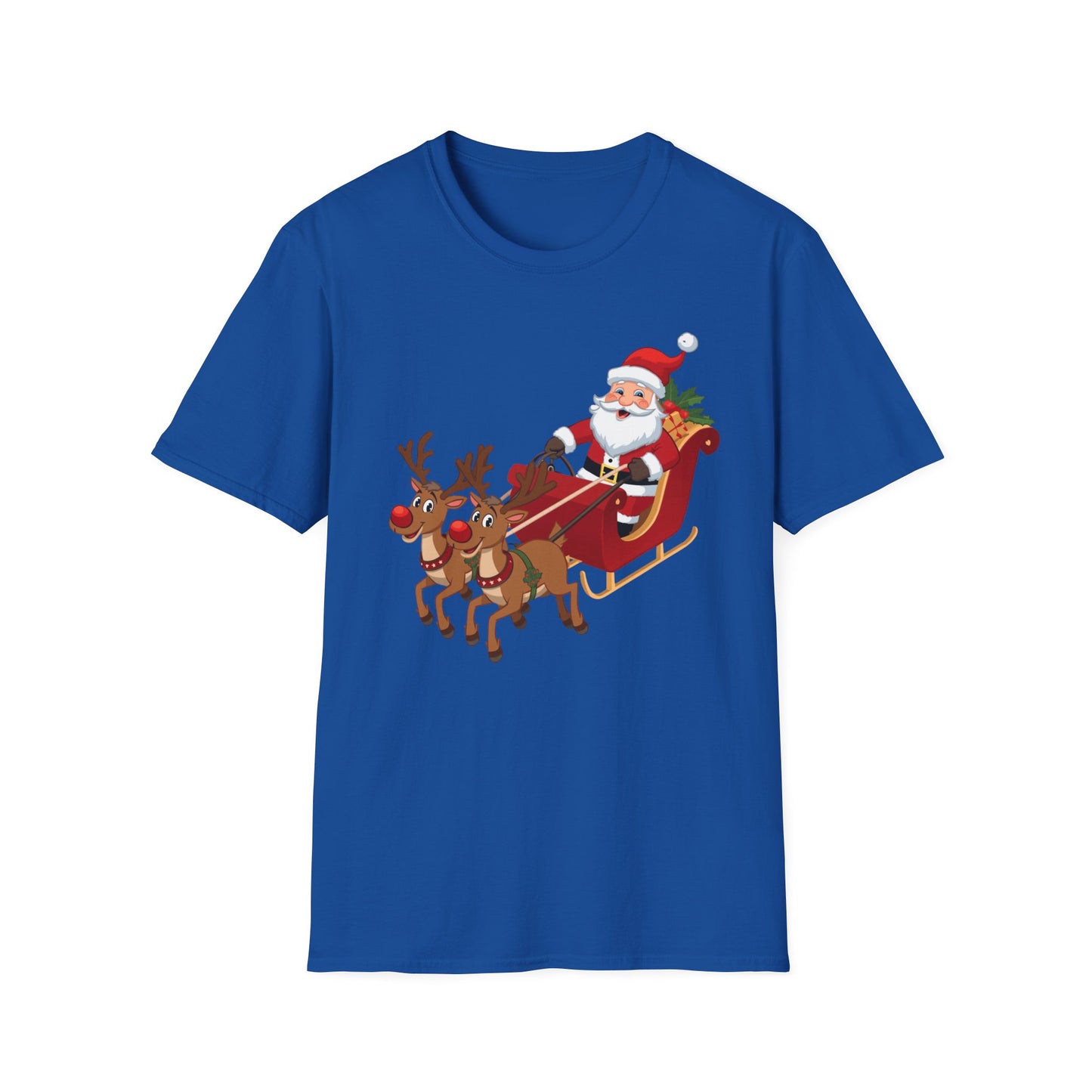 Santa flying Sleigh Shirt, Family Christmas Shirts, Christmas T Shirt, Holiday Shirt, Cute Xmas Shirt for the family, Holiday Gift