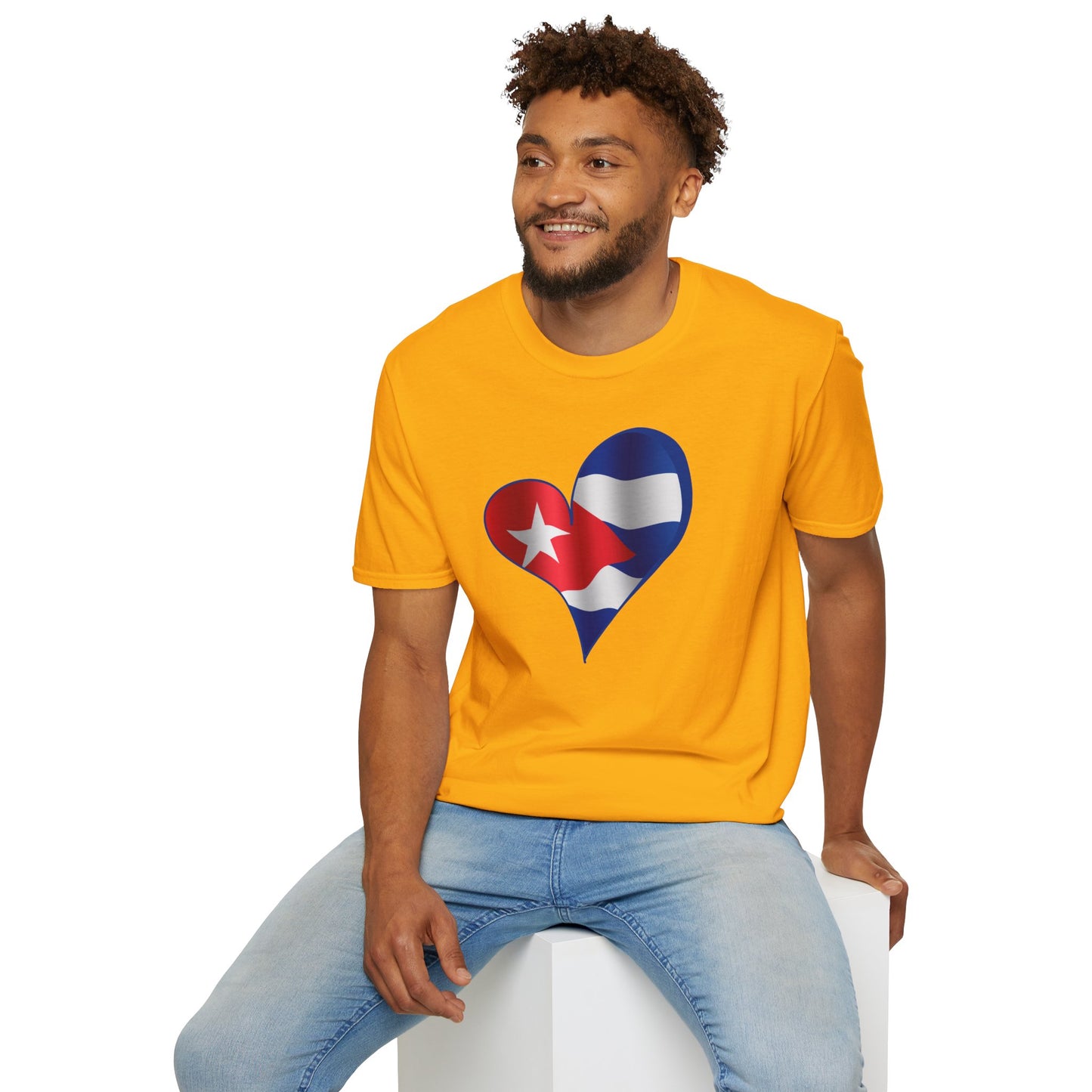 Cuba in my Heart T-Shirt, Cuba Shirt, Cuban Gift, Cuban Flag Shirt, Cubano Shirt, Cuban Flag shirt, Mother's Day Gift, Father's Day Gift