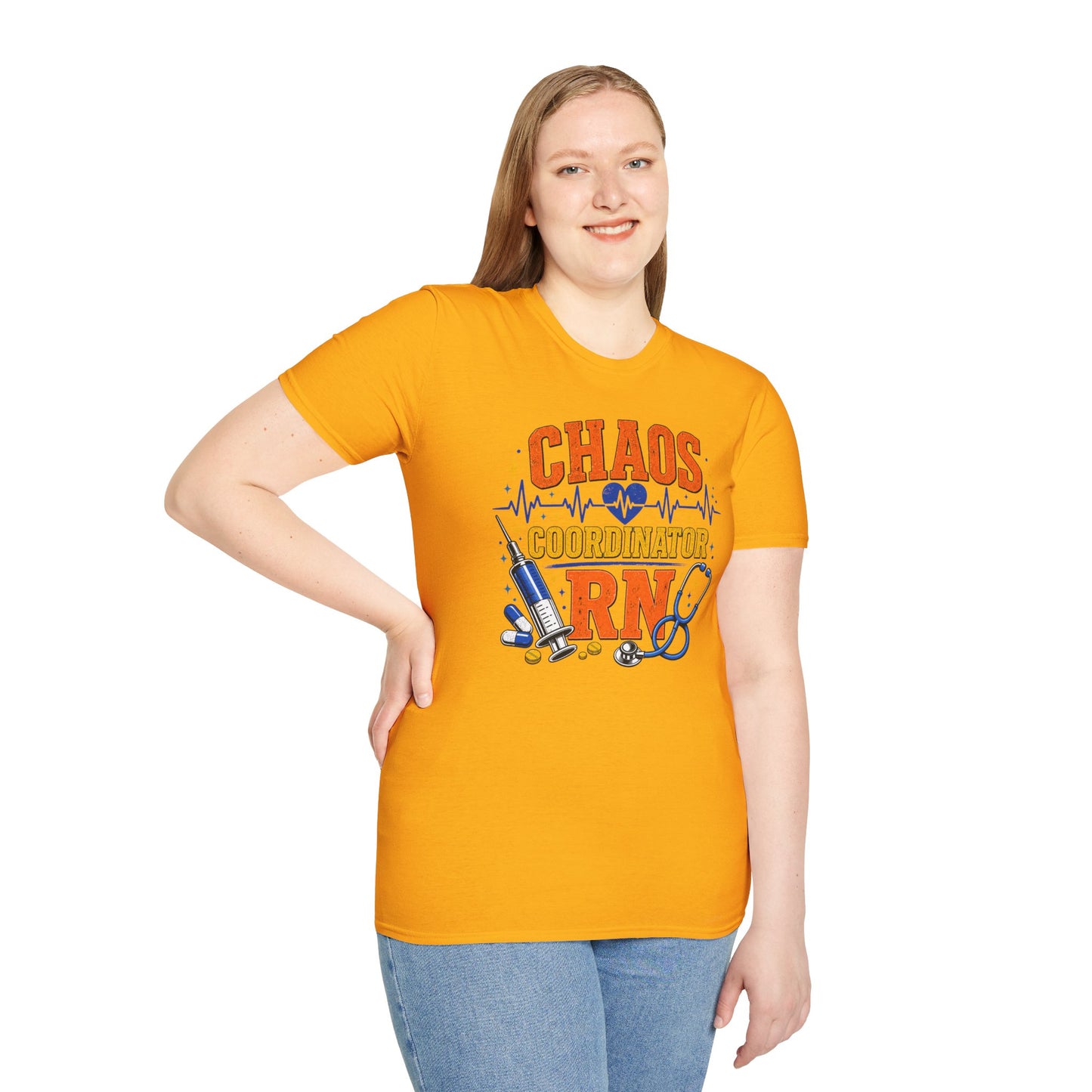 Chaos Coordinator RN Shirt – Funny Nurse Shirt – Nurse Life Tee – Medical Humor Gift for Nurses, RN LPN CNA Nursing Shirt