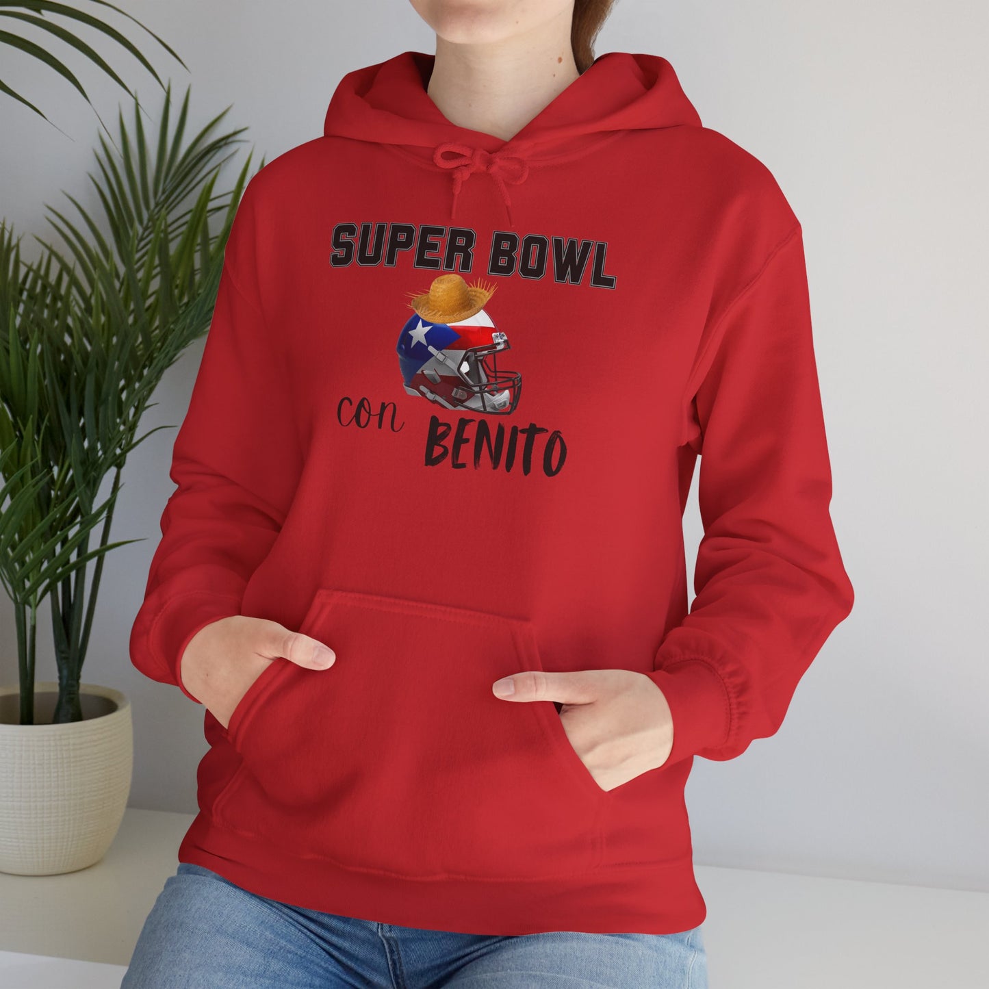 Benito Bowl Halftime Shirt 2026 Hoodie, Benito Bowl Hooded Sweatshirt, Football Fan Gift, Puerto Rico Heritage Hoodie, Boriqua Pride Gift