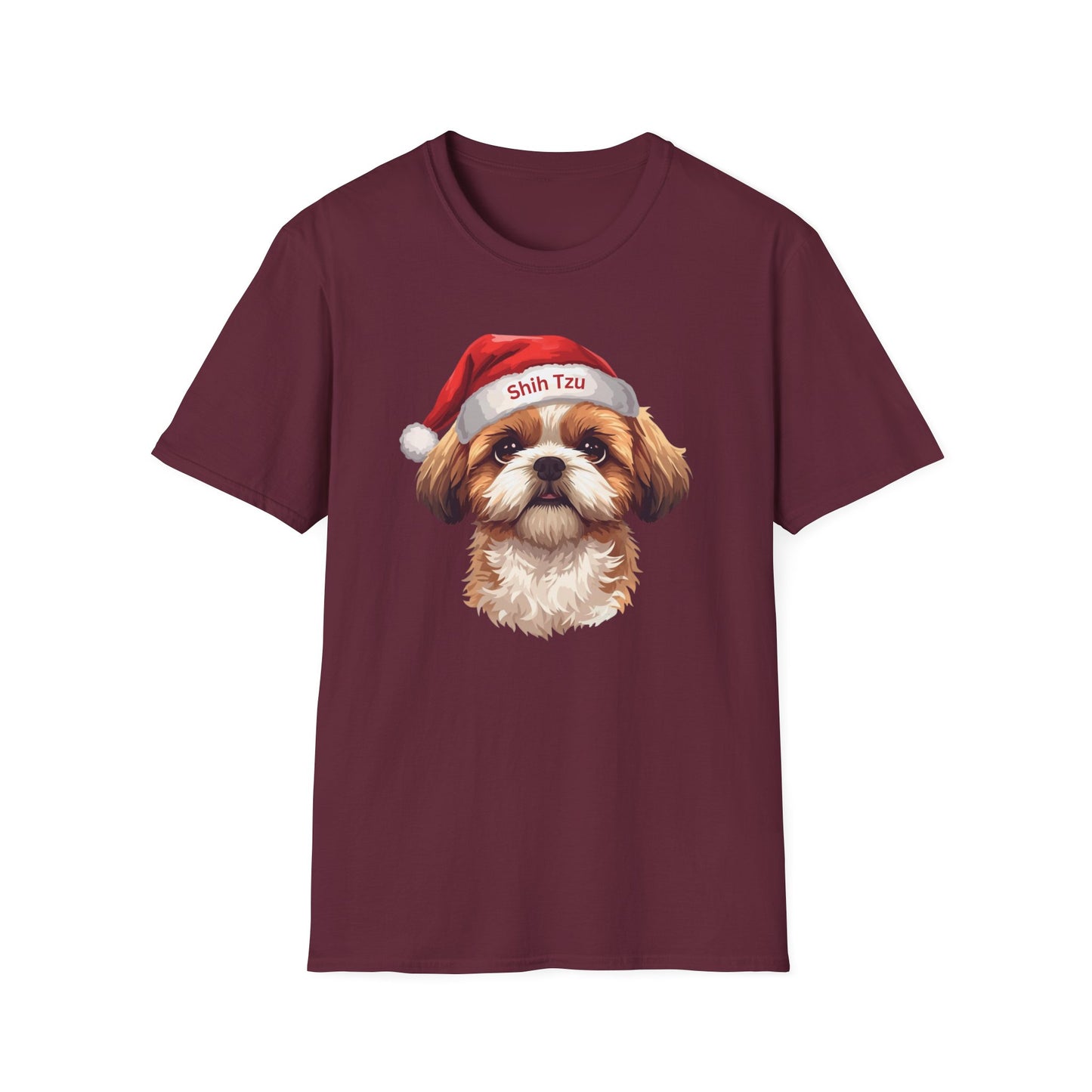Shih Tzu Dog Portrait Shirt – Shih Tzu Dog Lover Gift, Cute Dog Mom Tee, Dog Dad Shirt, Pet Breed Apparel