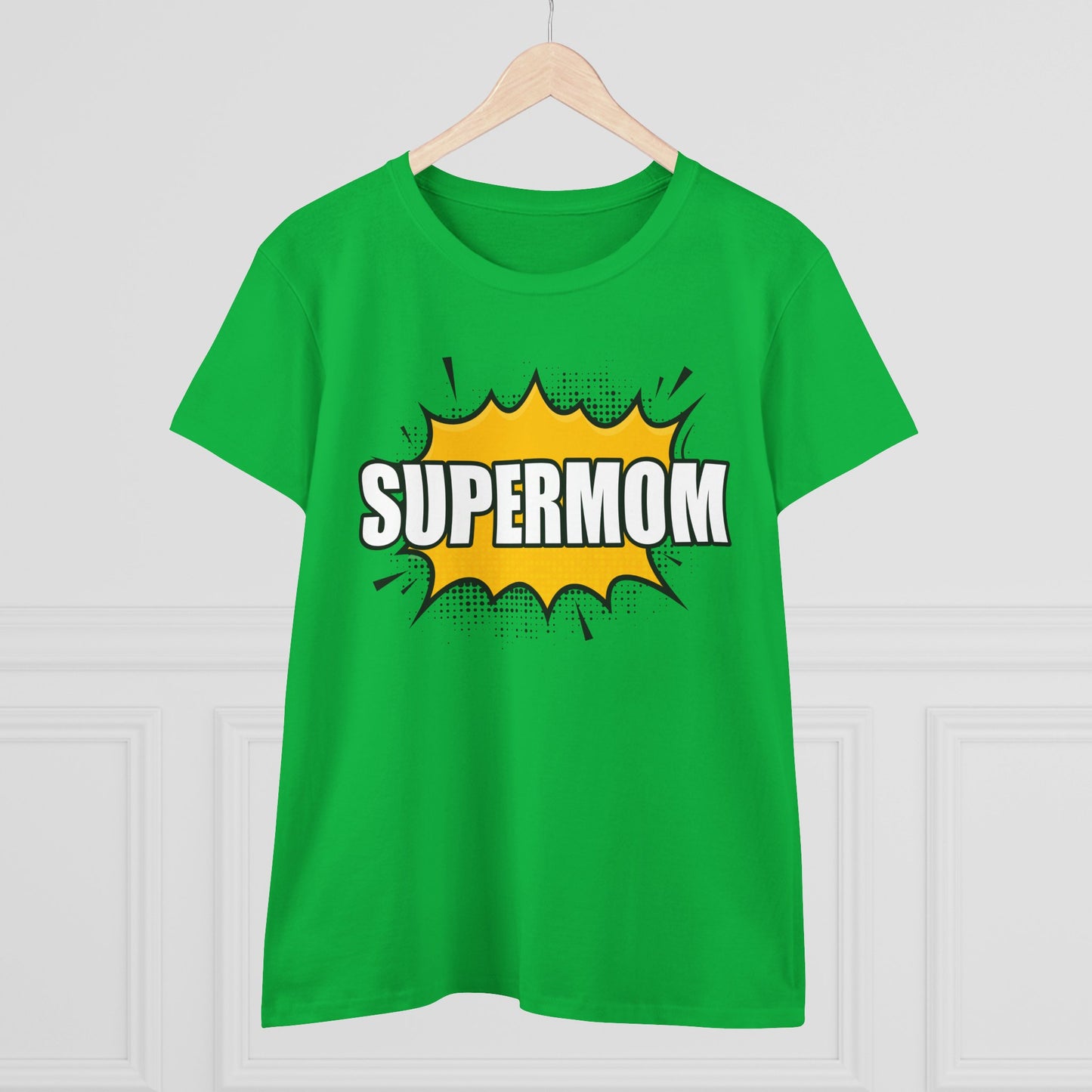 Supermom T-Shirt, Gift for Mom, Cute Summer Top, Mother's Day Gift, Family Gatherings, Casual Wear, Mom's Birthday, Supermom