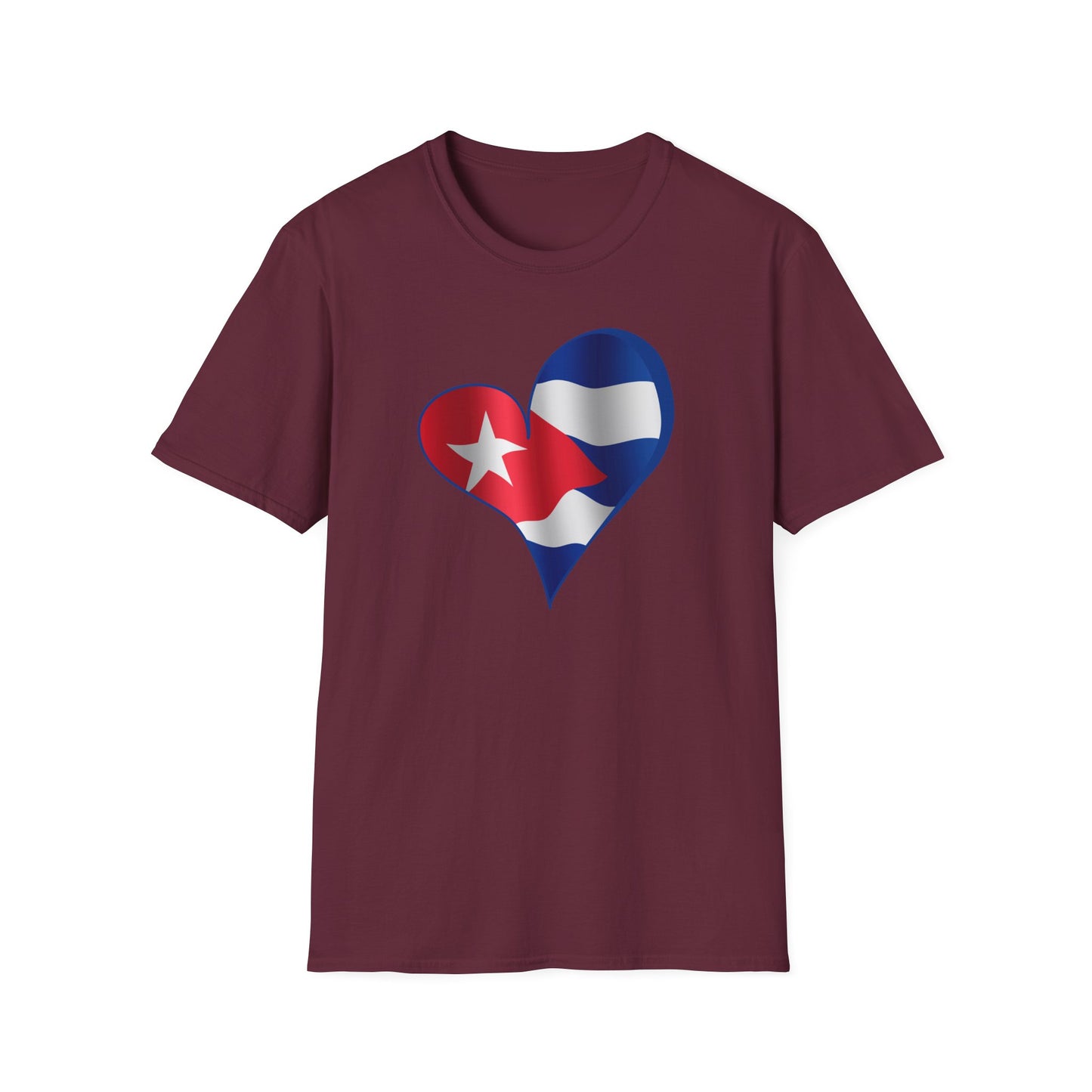 Cuba in my Heart T-Shirt, Cuba Shirt, Cuban Gift, Cuban Flag Shirt, Cubano Shirt, Cuban Flag shirt, Mother's Day Gift, Father's Day Gift