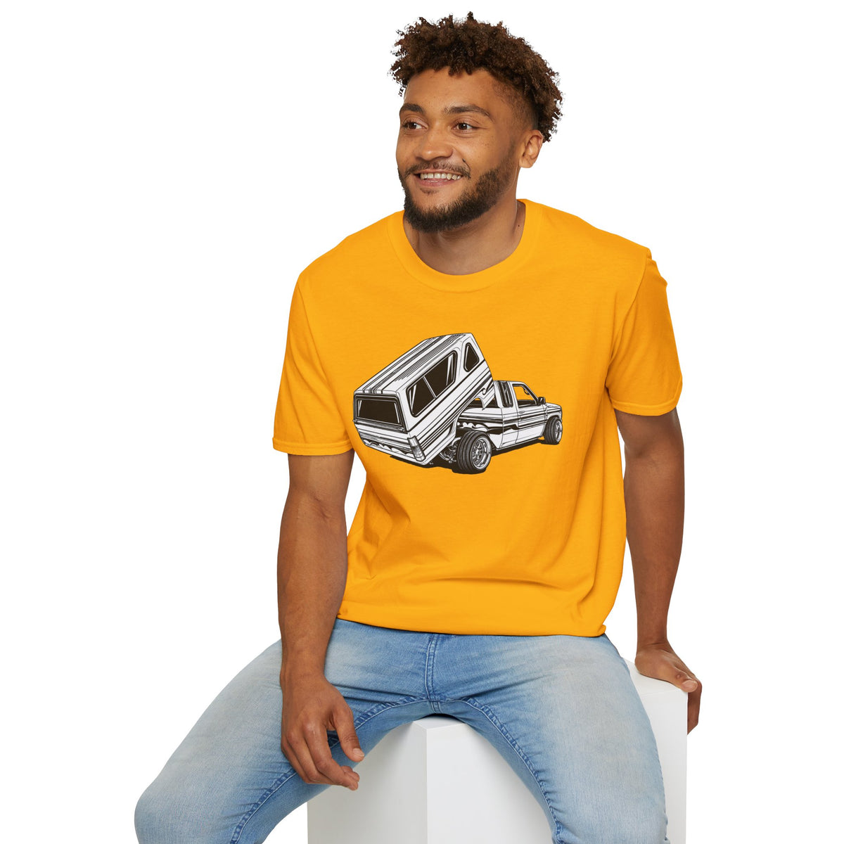 Mini Truck Lowrider Shirt, Lowrider Bed Dancer Truck T-Shirt, Custom Lowered Truck Tee, Car Enthusiast Gift