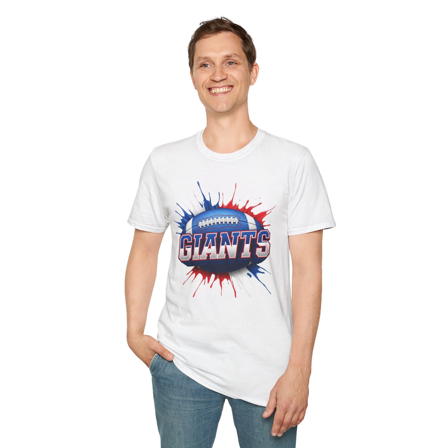 New York Football Unisex T-Shirt, New York Team Tee, Football Gift for New York Fans, Game Day Shirt, Sports Fan Apparel, Football Tee