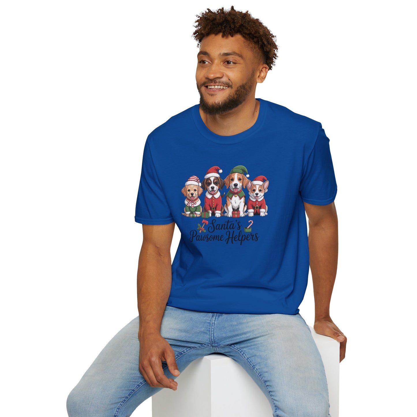 Tiered Tray Christmas Mug T-Shirt – Cozy Holiday Coffee Bar Tee with Fa La La Believe Winter Wonderland Design