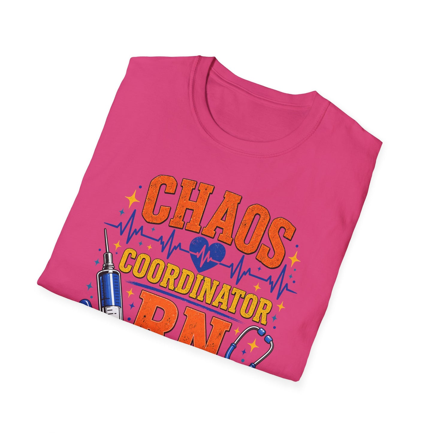 Chaos Coordinator RN Shirt – Funny Nurse Shirt – Nurse Life Tee – Medical Humor Gift for Nurses, RN LPN CNA Nursing Shirt