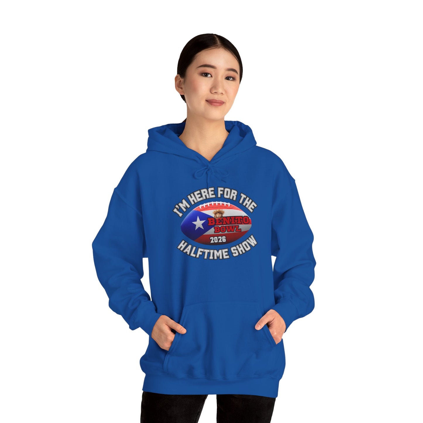 Benito Bowl Halftime Shirt 2026 Hoodie, Benito Bowl Hooded Sweatshirt, Football Fan Gift, Puerto Rico Heritage Hoodie, Boriqua Pride Gift