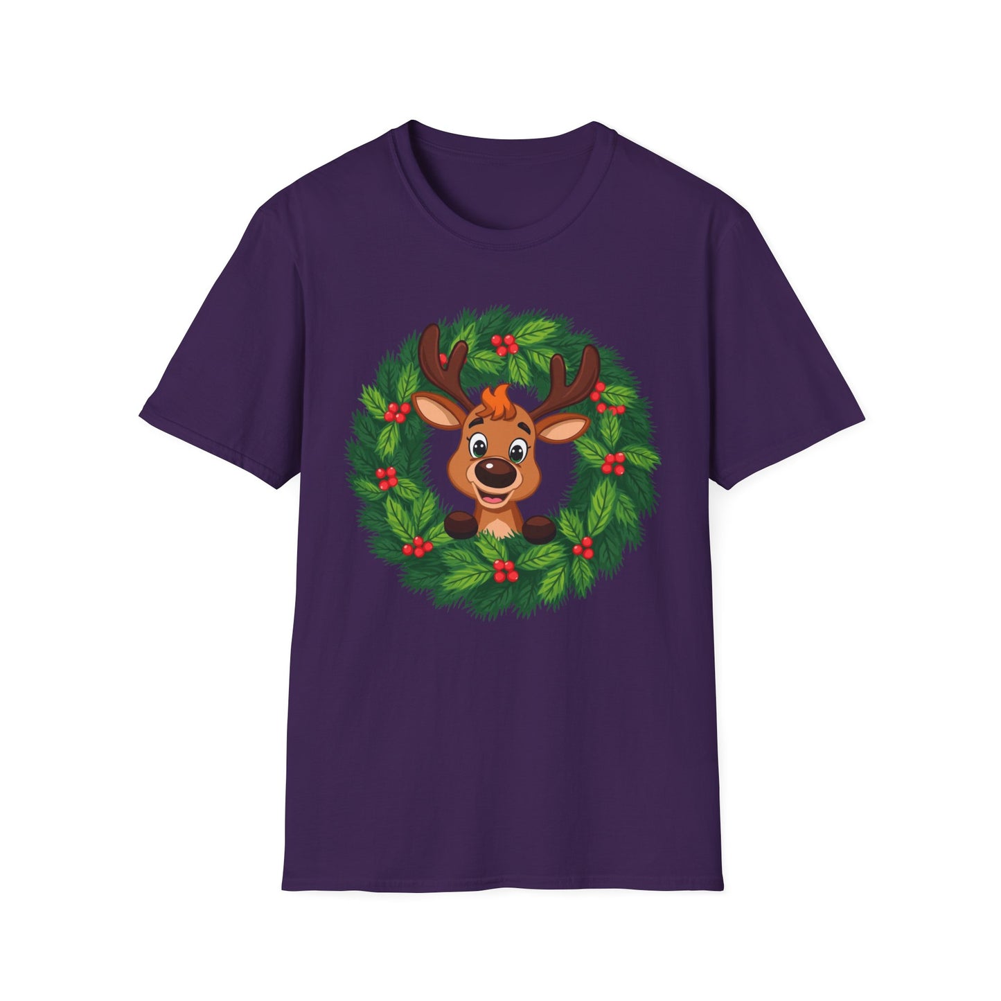 Reindeer in the Wreath Shirt, Family Christmas Shirts, Christmas T Shirt, Holiday Shirt, Cute Xmas Shirt for the family, Holiday Gift