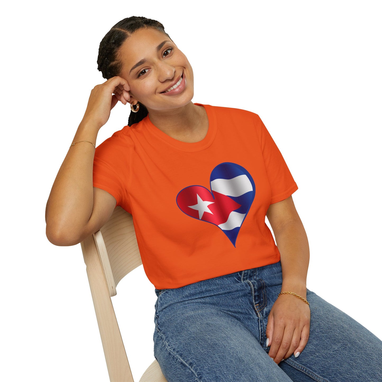 Cuba in my Heart T-Shirt, Cuba Shirt, Cuban Gift, Cuban Flag Shirt, Cubano Shirt, Cuban Flag shirt, Mother's Day Gift, Father's Day Gift
