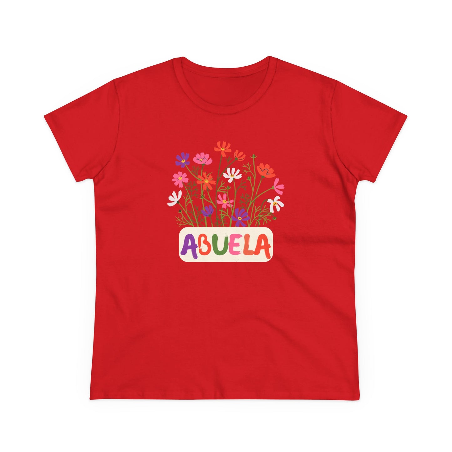 Abuela con Flores Shirt, Gift for Grandma, Gift for Abuela, Mothers Day Gift, Dia de las madres regalo, Abuela Gifts, Gift for Mom