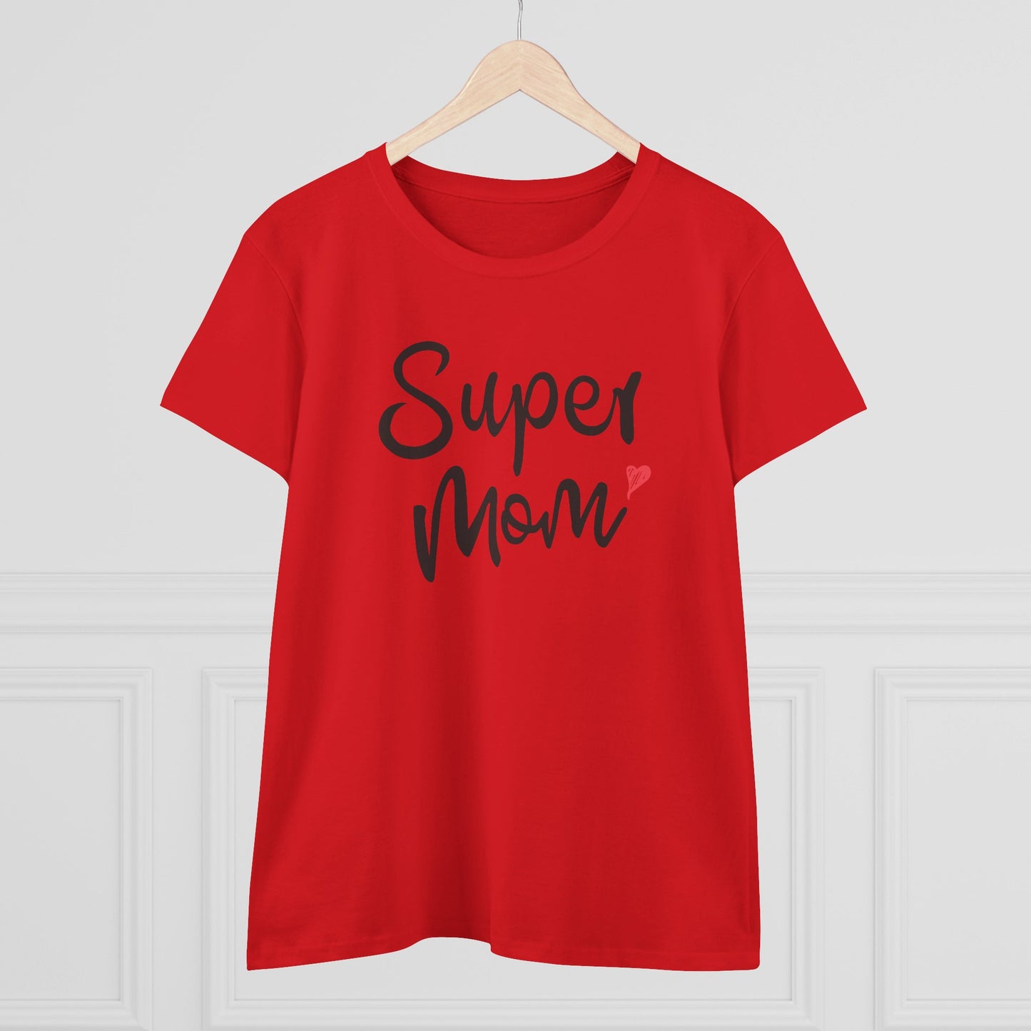 Supermom T-Shirt, Gift for Mom, Cute Summer Top, Mother's Day Gift, Family Gatherings, Casual Wear, Mom's Birthday, Supermom
