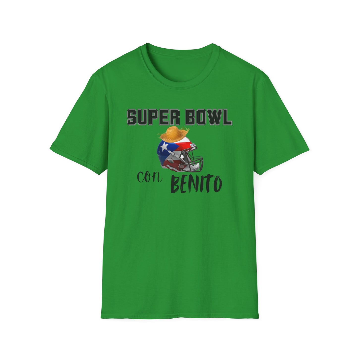 Benito Bowl Halftime Helmet Shirt 2026 T-Shirt, Benito Bowl Shirt, Football Fan Gift, Benito Tee, Puerto Rico Heritage Boriqua Pride Gift